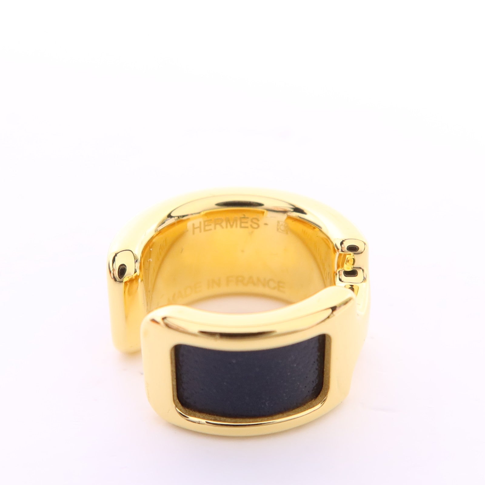 HERMES 【激減優惠】金屬/皮革Olympe Ear Cuff耳夾