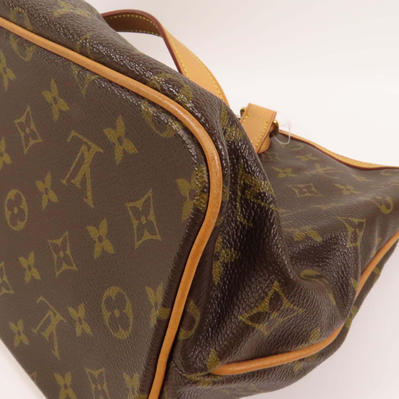 LOUIS VUITTON Monogram Palermo GM金扣手挽肩背兩用袋啡色