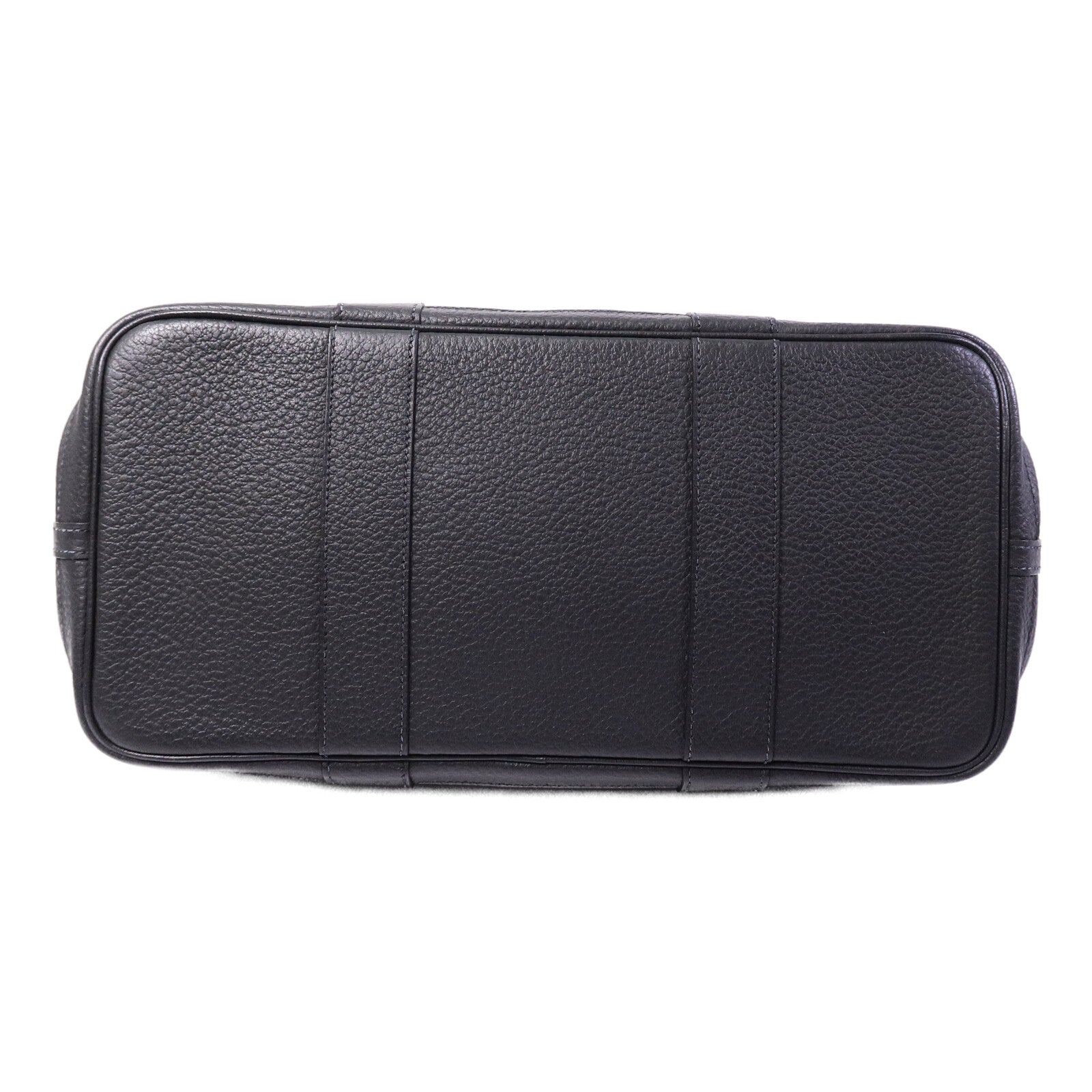 HERMES Negonda皮革GardenParty PM手挽袋Noir