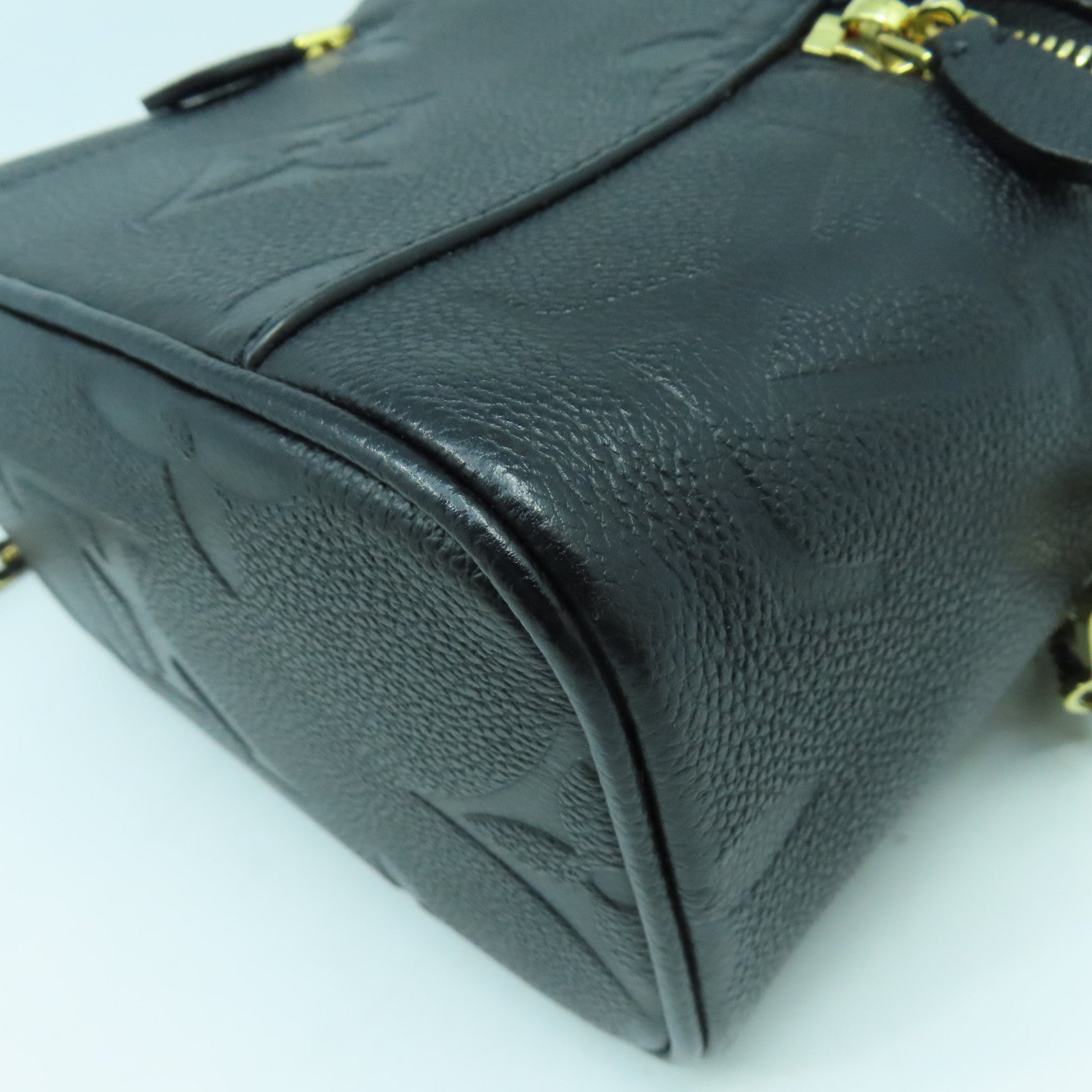 LOUIS VUITTON 【激減優惠】Monogram Empreinte Vanity PM金扣手挽肩背兩用袋黑色