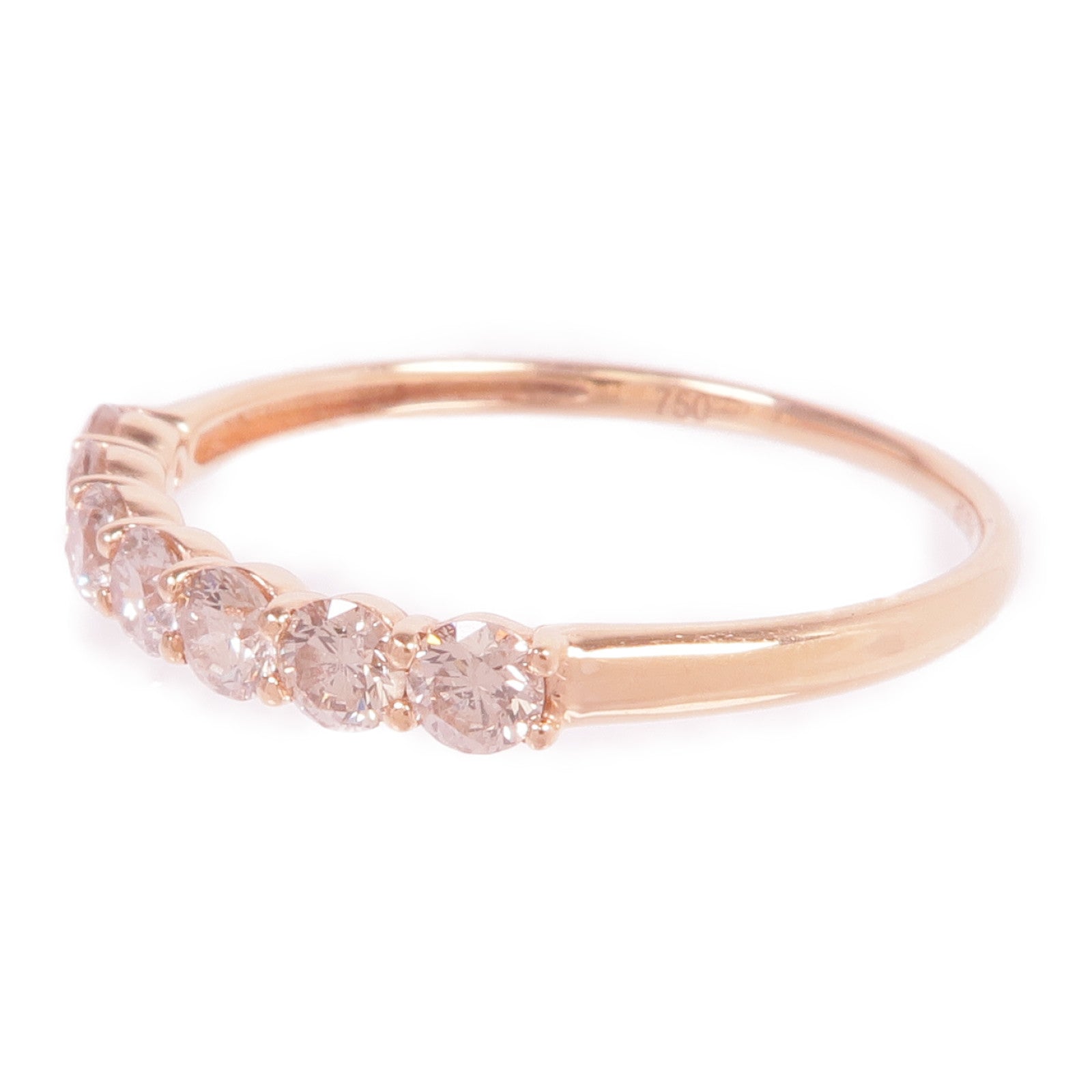 JEWELRY 18K玫瑰金Diamond Ring鑽石戒指US#7.25