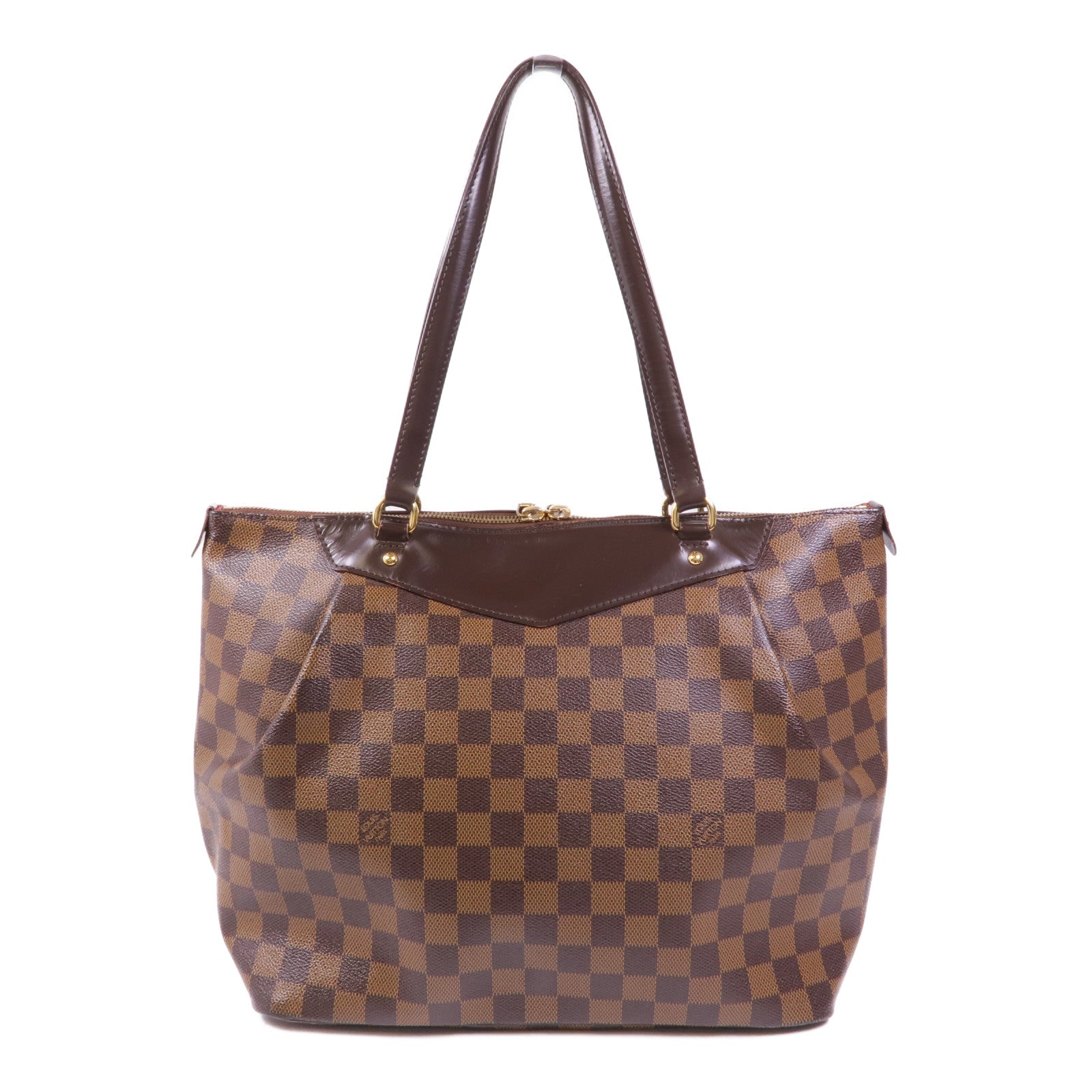 LOUIS VUITTON Damier Westminster GM金扣肩背袋