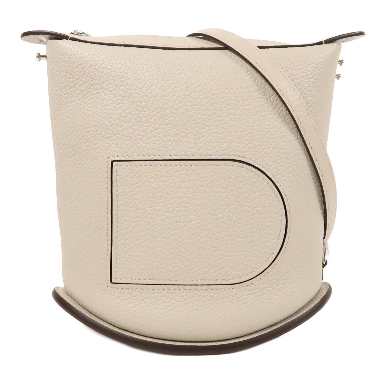 Delvaux Taurillon Soft Pin Twist Small銀扣手挽肩背兩用袋