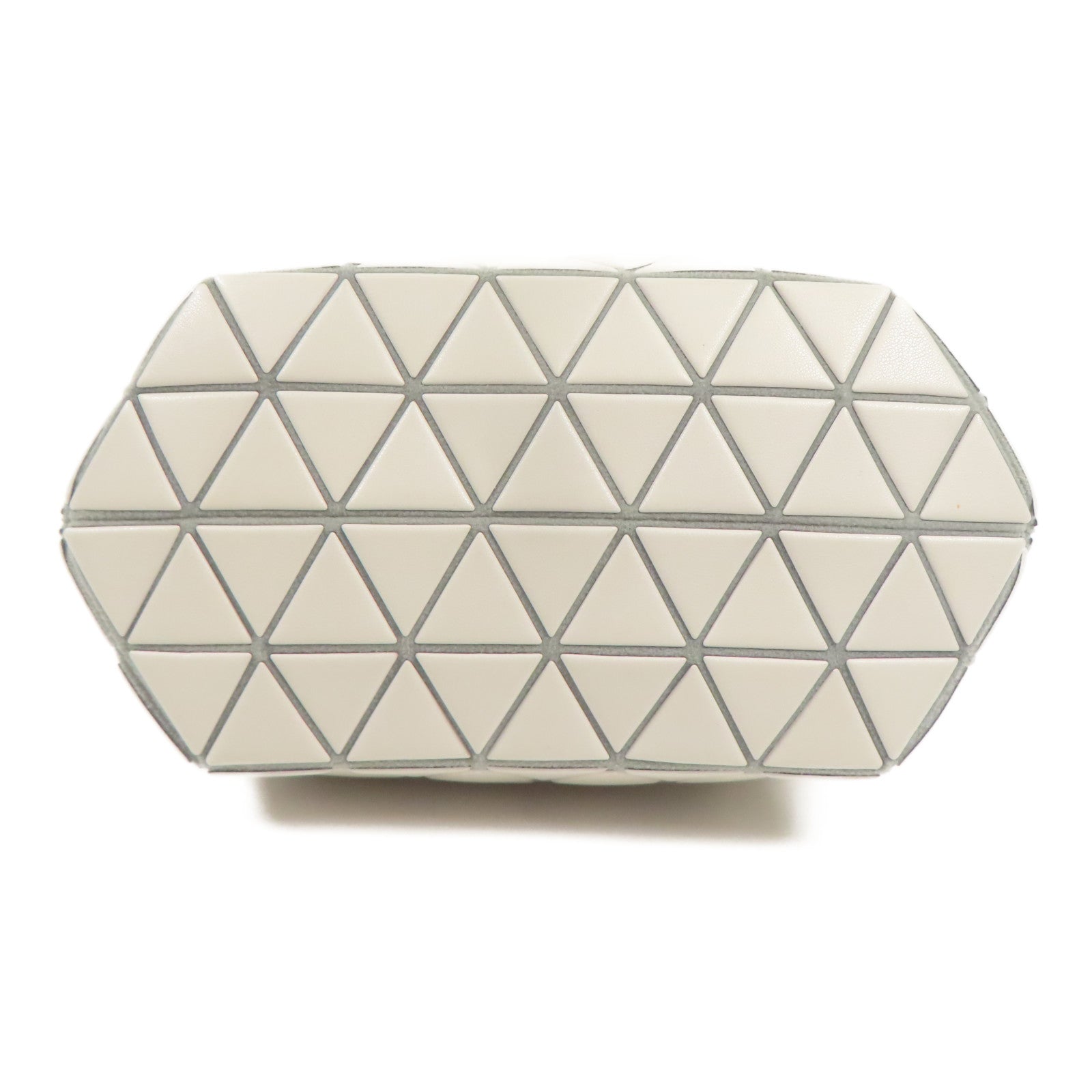 BAO BAO ISSEYMIYAKE 皮革Bao Bao 2 Way Shoulder銀扣手挽肩背兩用袋