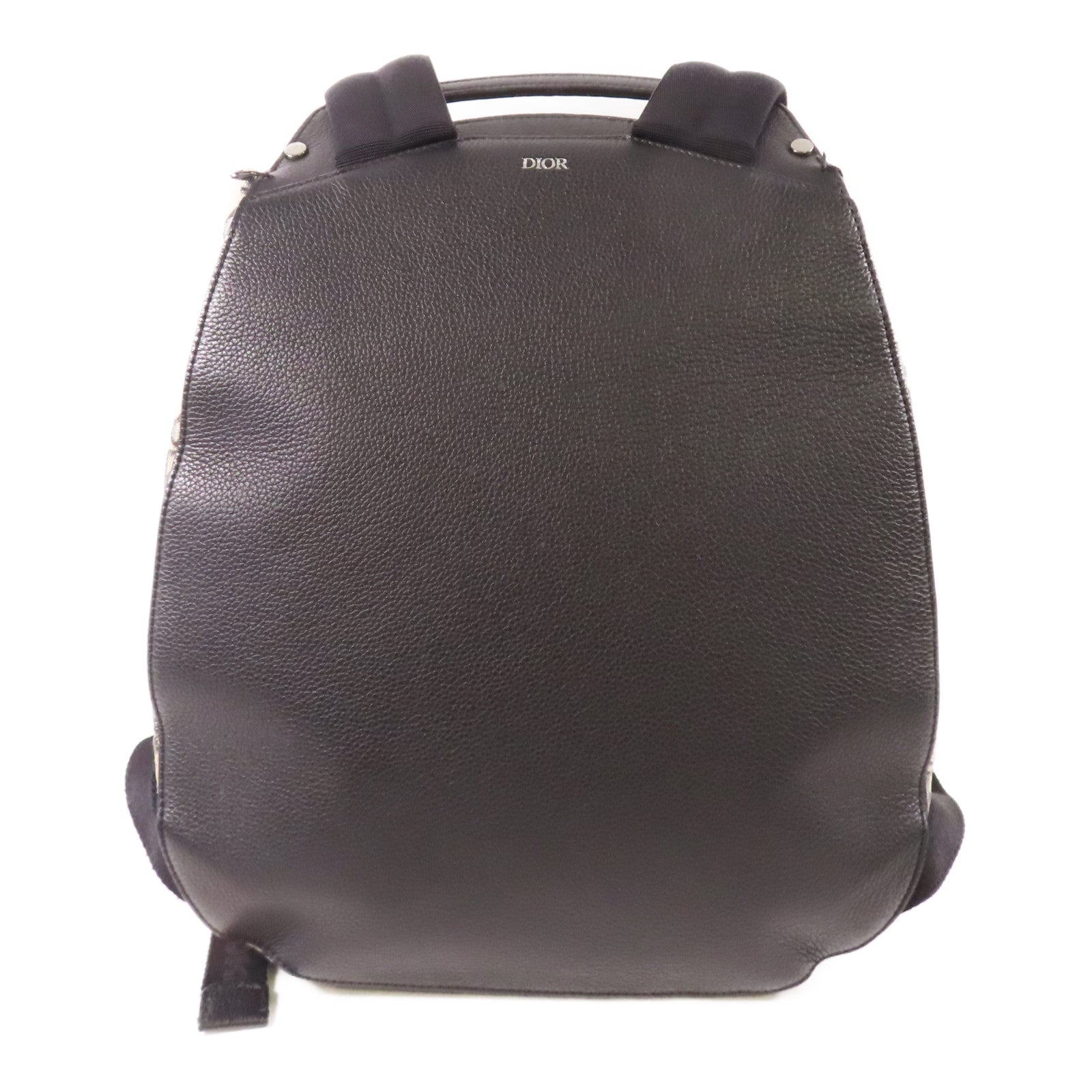 Dior 帆布Gallop Backpack銀扣背包