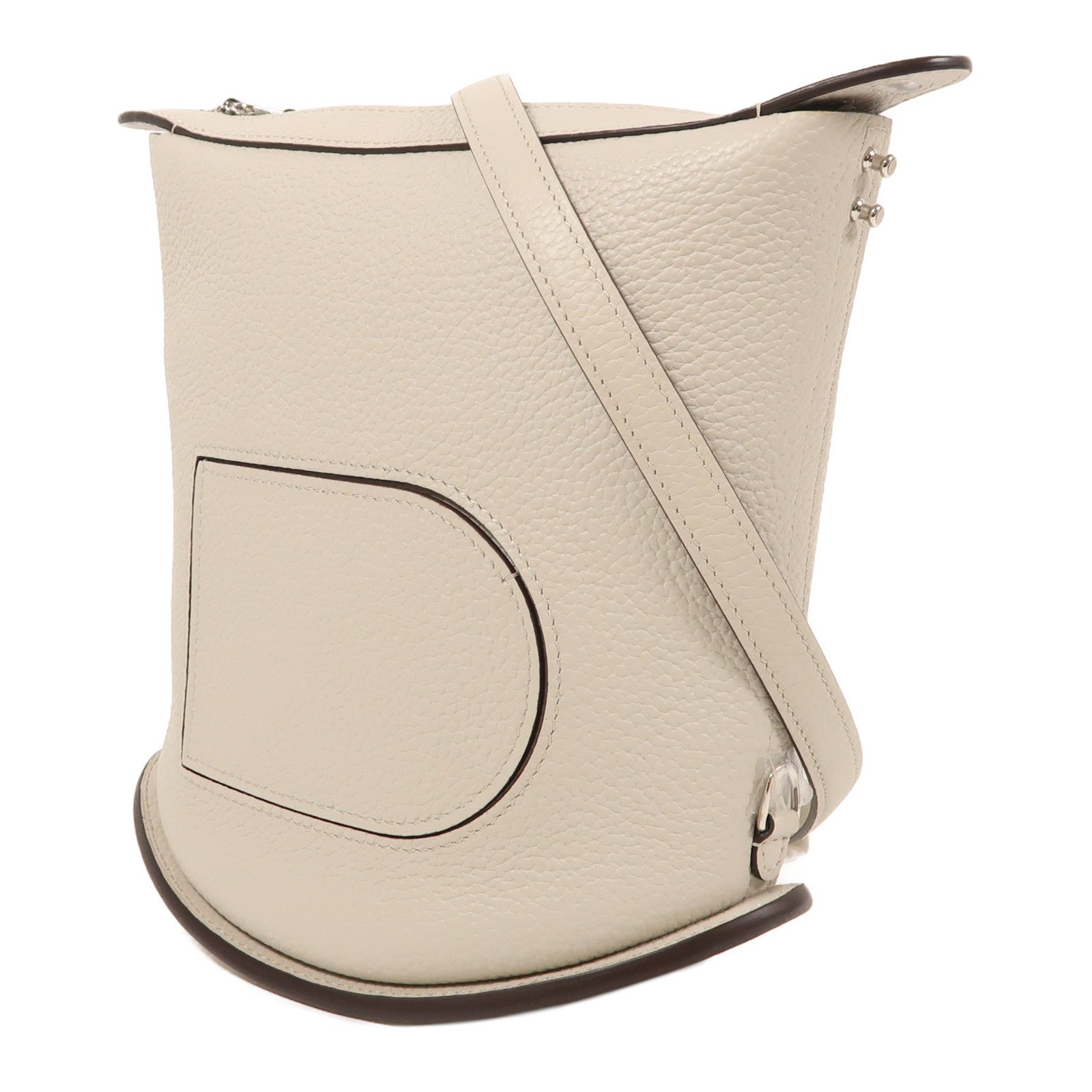 Delvaux Taurillon Soft Pin Twist Small銀扣手挽肩背兩用袋