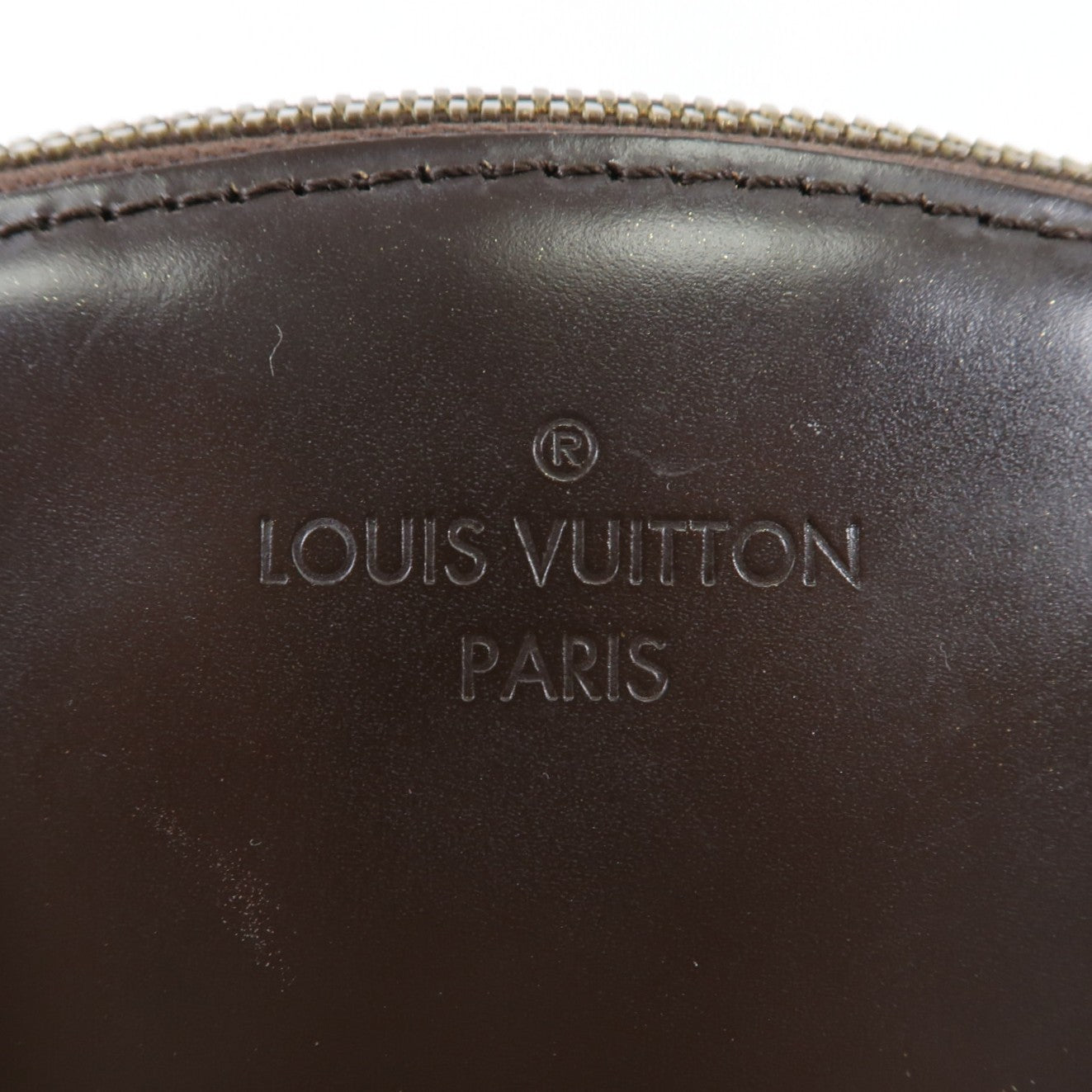 LOUIS VUITTON Damier Verona PM金扣肩背袋