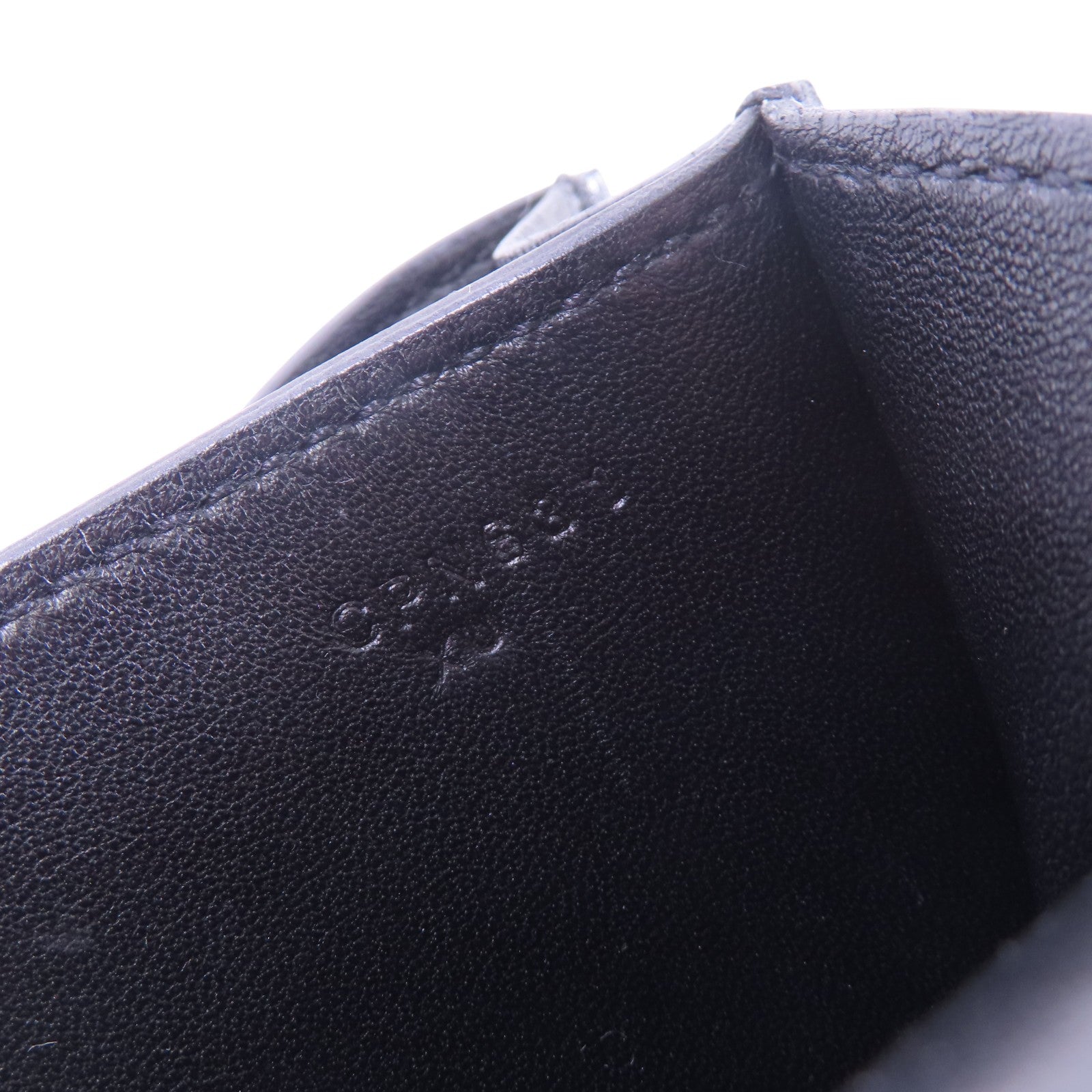 HERMES Swift皮革Mini Constance Shoulder Bag銀扣肩背袋