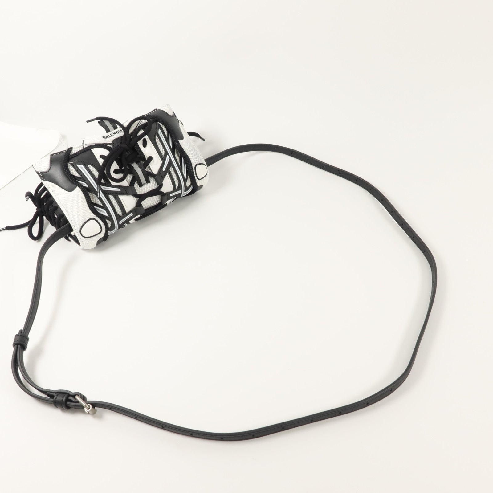 BALENCIAGA 尼龍/牛皮皮革Sneakerhead Phone Crossbody Bag肩背袋