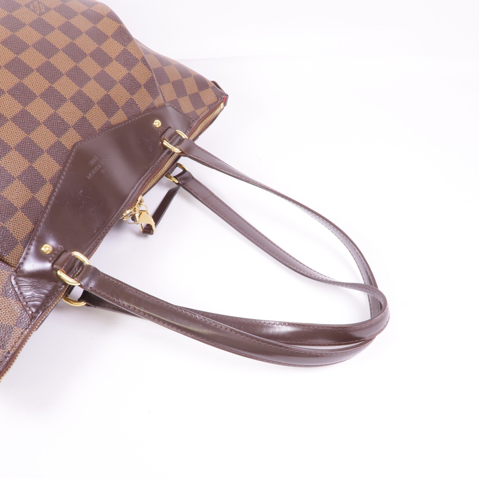 LOUIS VUITTON Damier Westminster GM金扣肩背袋