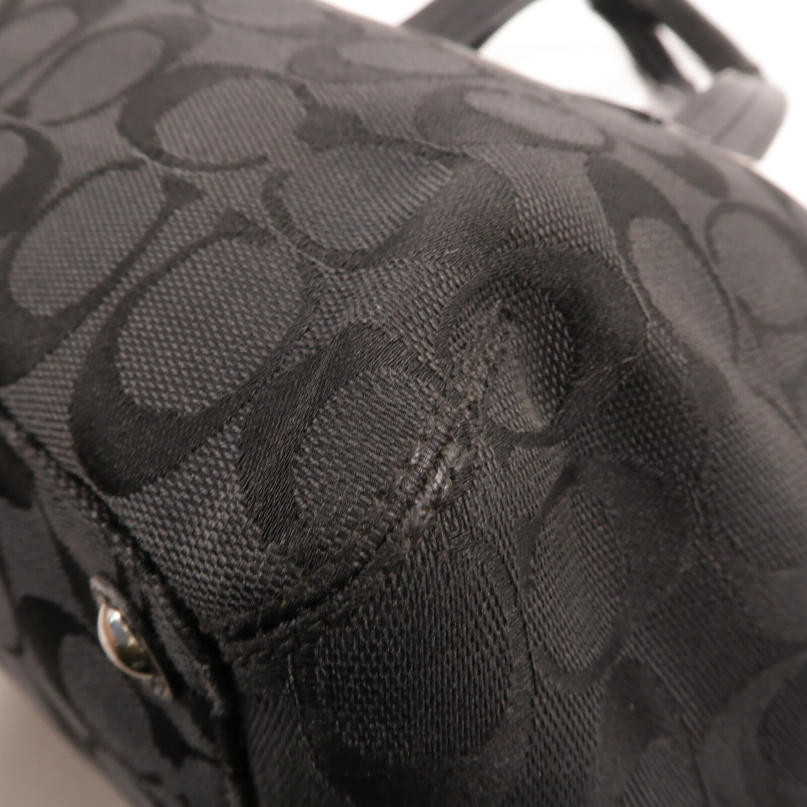 COACH 帆布Shoulder Bag肩背袋
