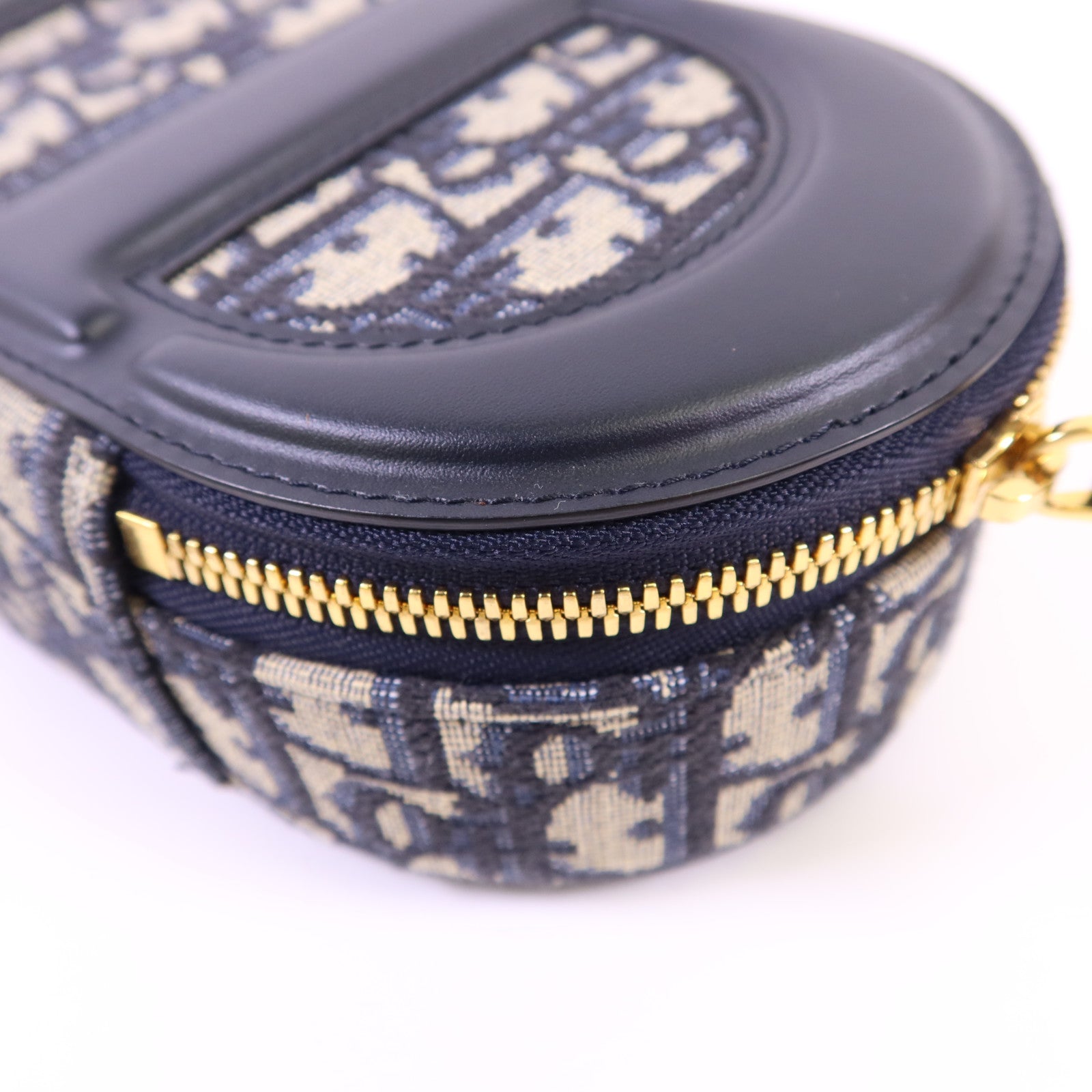 Dior 帆布Dior CD Signature金扣手挽肩背兩用袋