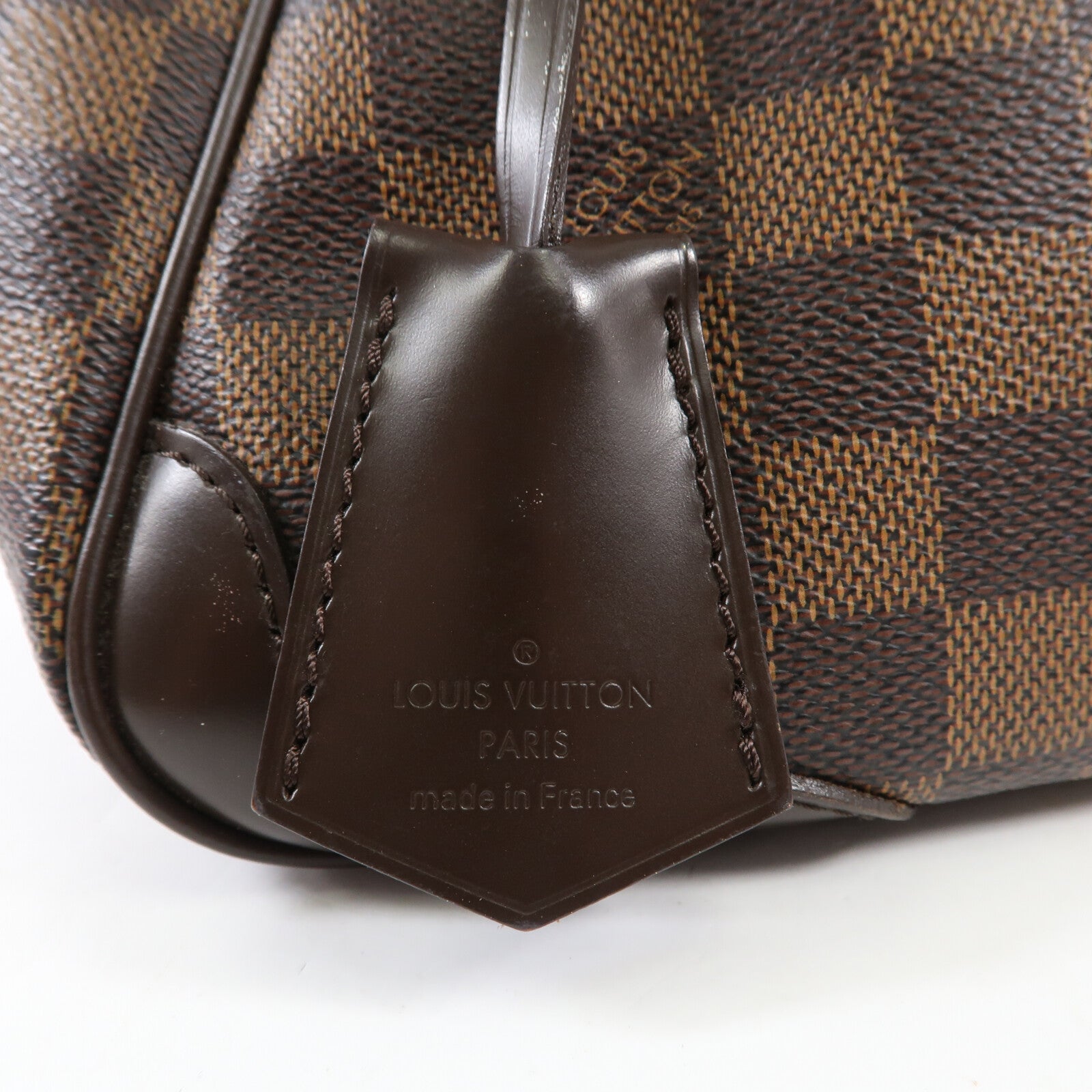 LOUIS VUITTON Damier Verona PM金扣肩背袋