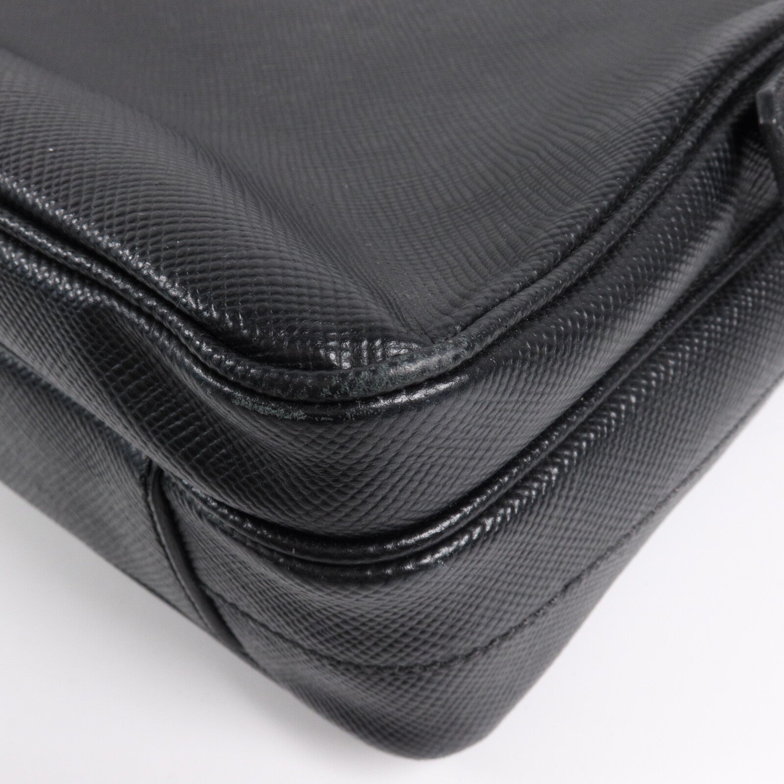 PRADA Saffiano皮革Messenger Bag肩背袋