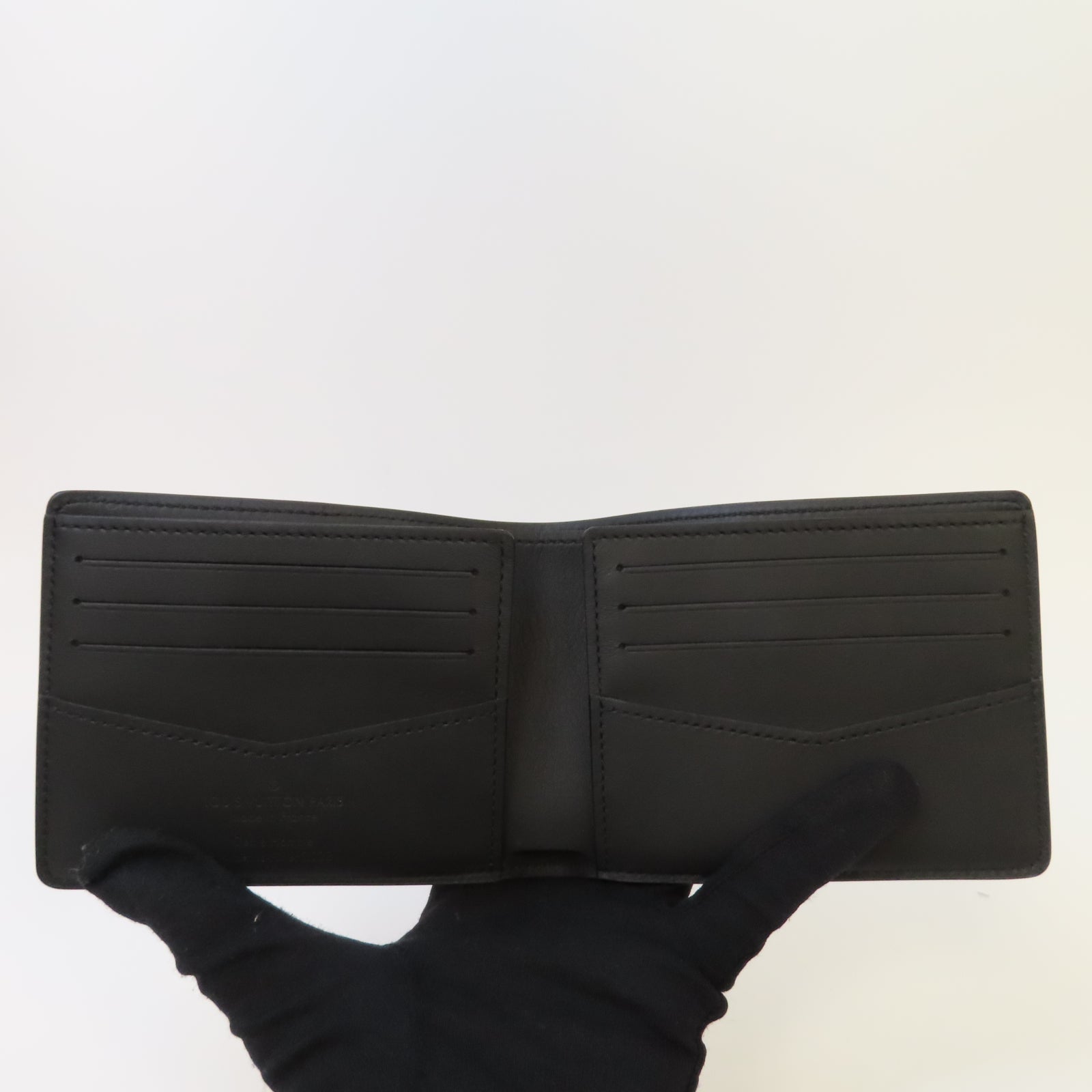 LOUIS VUITTON Epi Gradient Electric Sun Slender Wallet錢包黑色/彩色