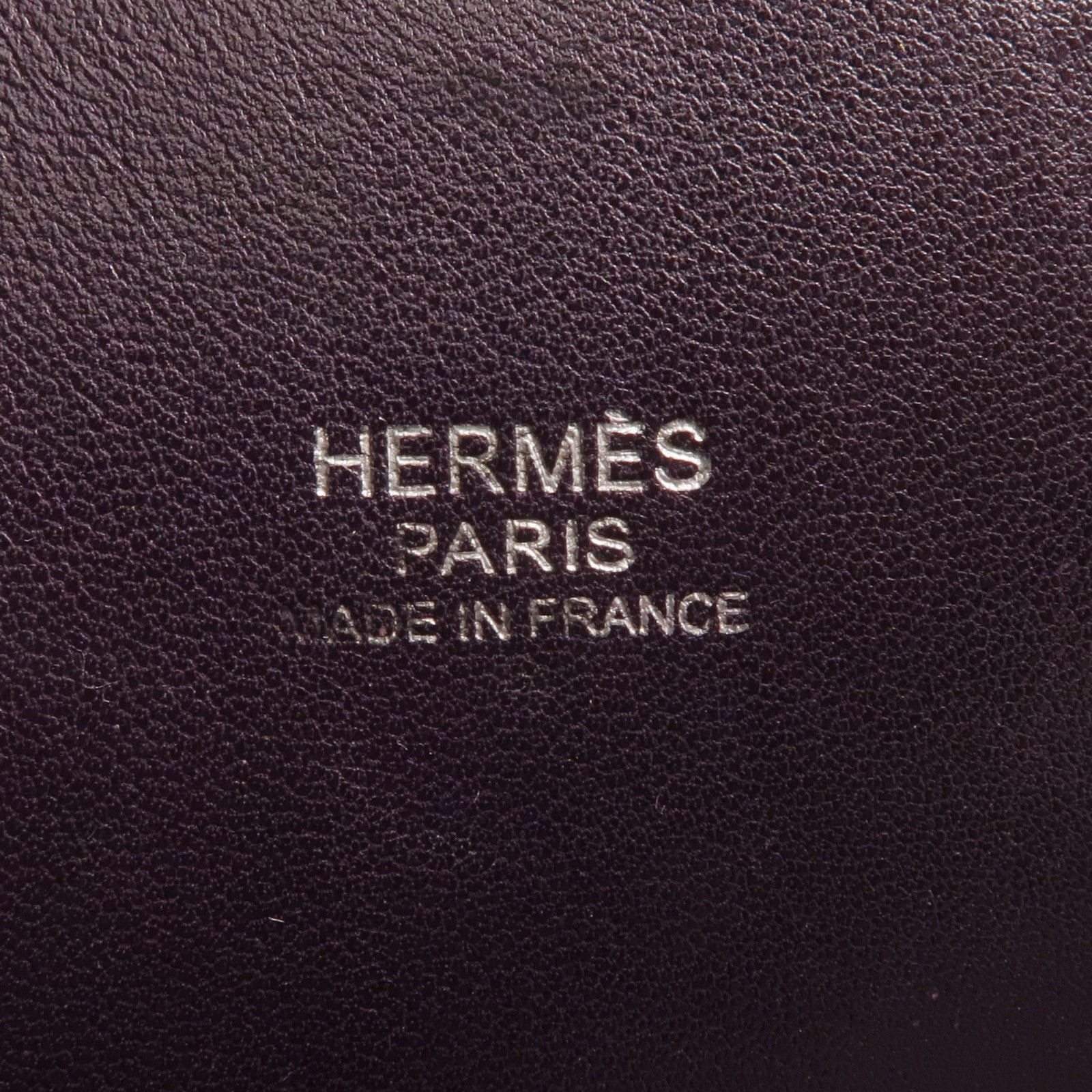 HERMES Clemence皮革Bolide 37手挽袋Raisin