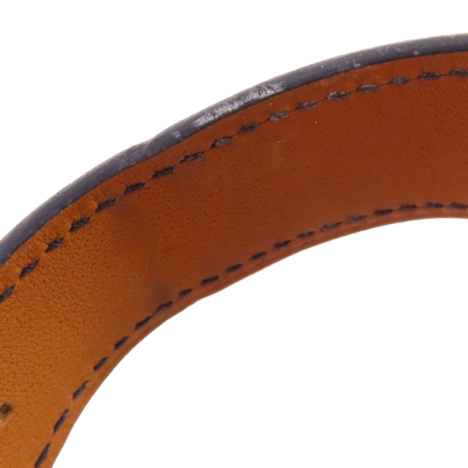 HERMES Arceau Chrono Titane Watch鈦金屬/皮帶自動機芯手錶黑色