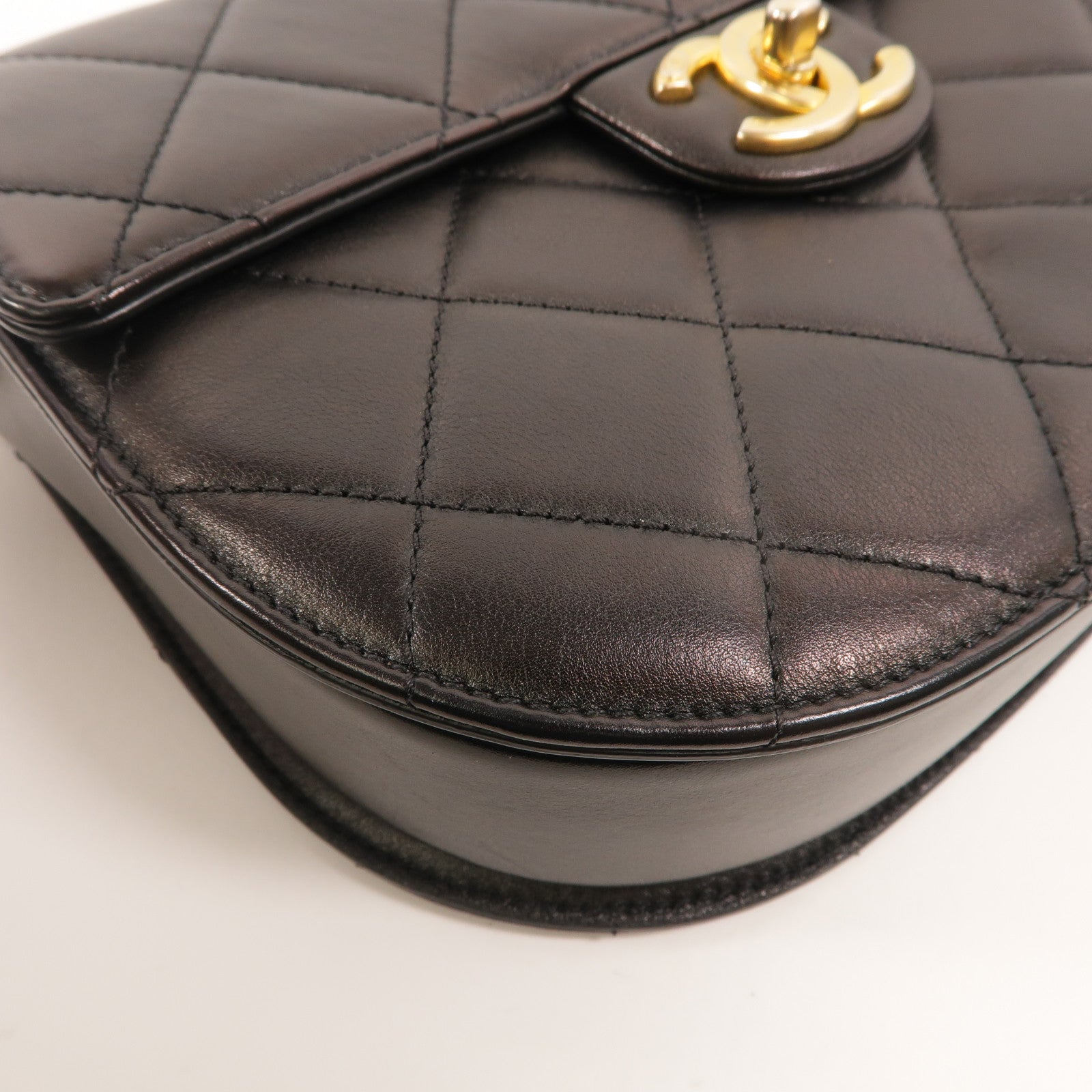 CHANEL 牛皮皮革Chain Shoulder鏈帶肩背袋