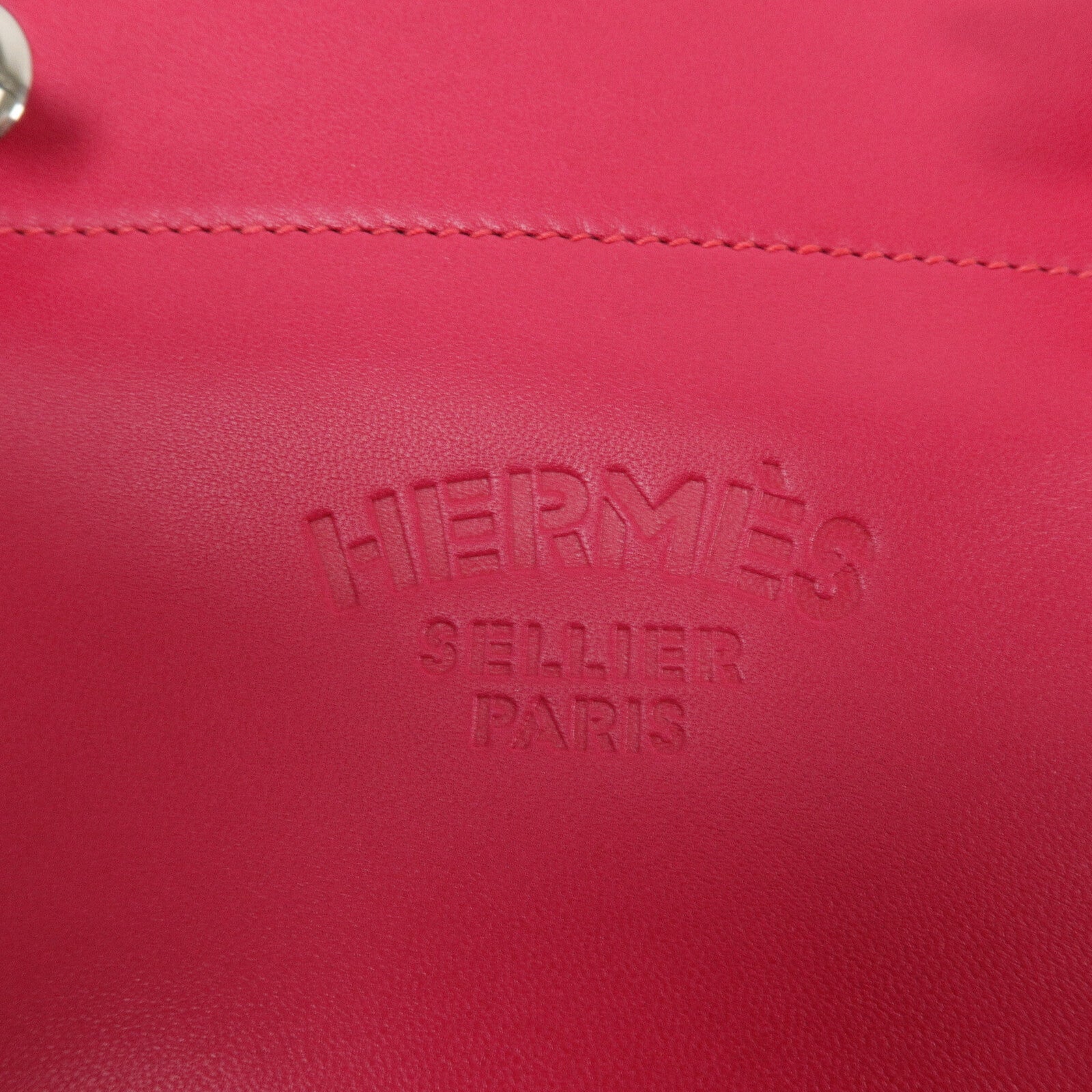 HERMES Swift皮革Aline Mini肩背袋Framboise