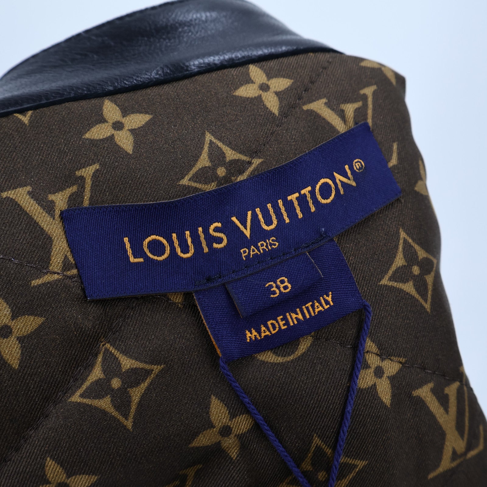 LOUIS VUITTON Calfskin/Lambskin Riders Jacket外套