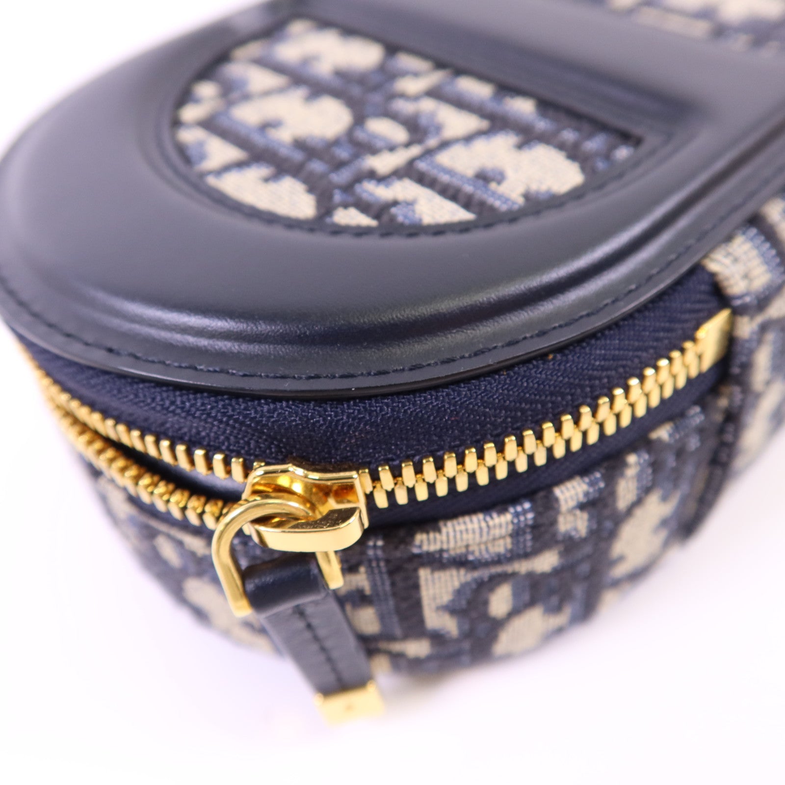 Dior 帆布Dior CD Signature金扣手挽肩背兩用袋