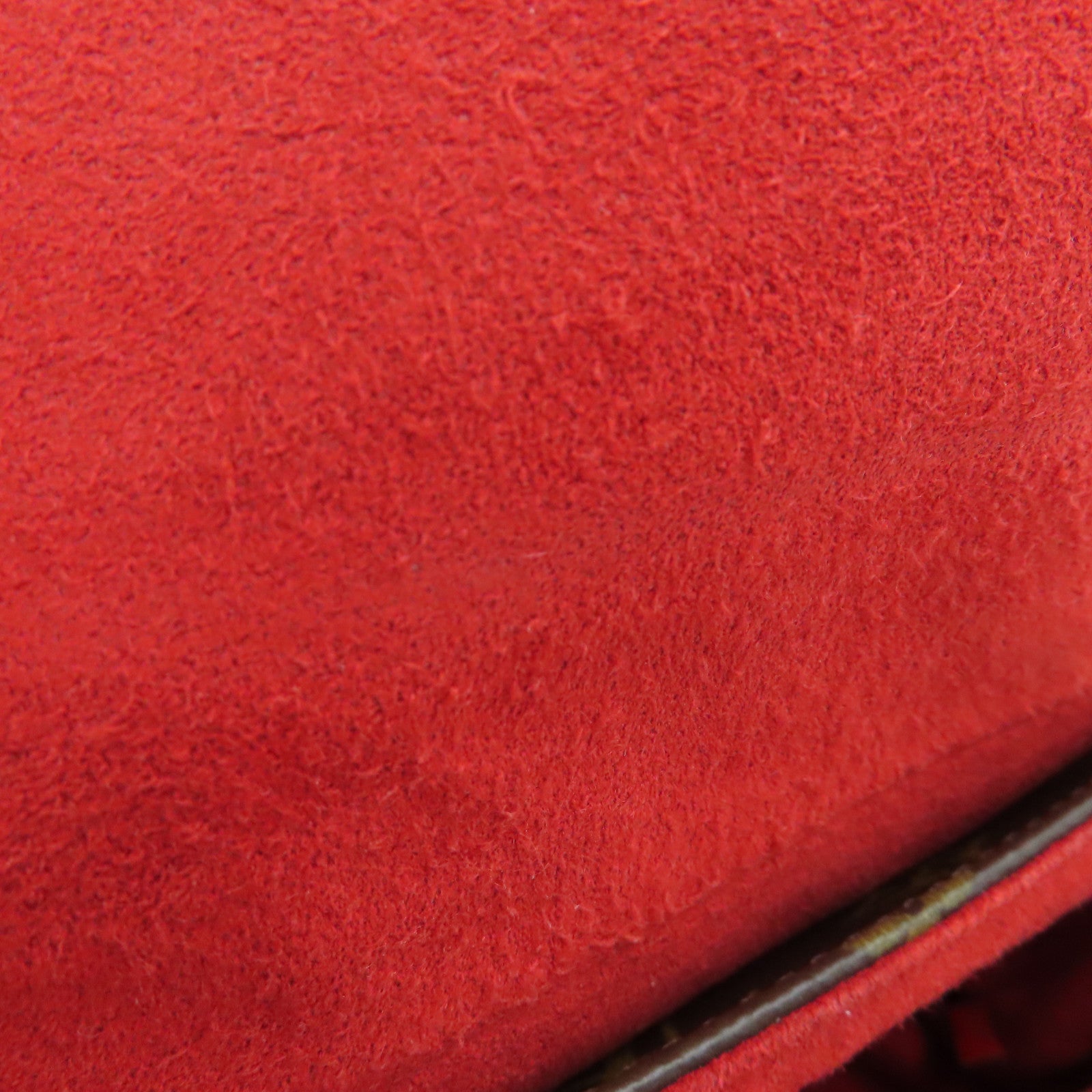 LOUIS VUITTON Monogram Locky BB 2 way  Shoulder Bag金扣兩用手挽肩背袋紅色