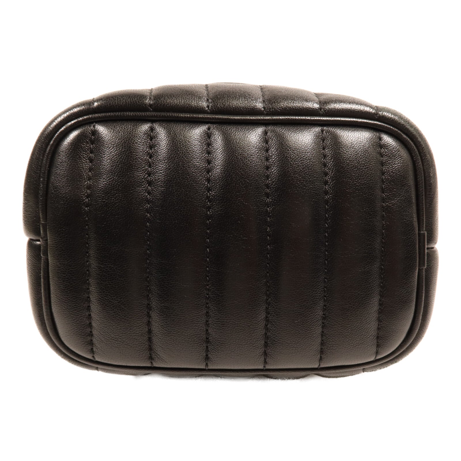 BURBERRY 牛皮皮革Lola Mini Bucket金扣鏈帶肩背袋