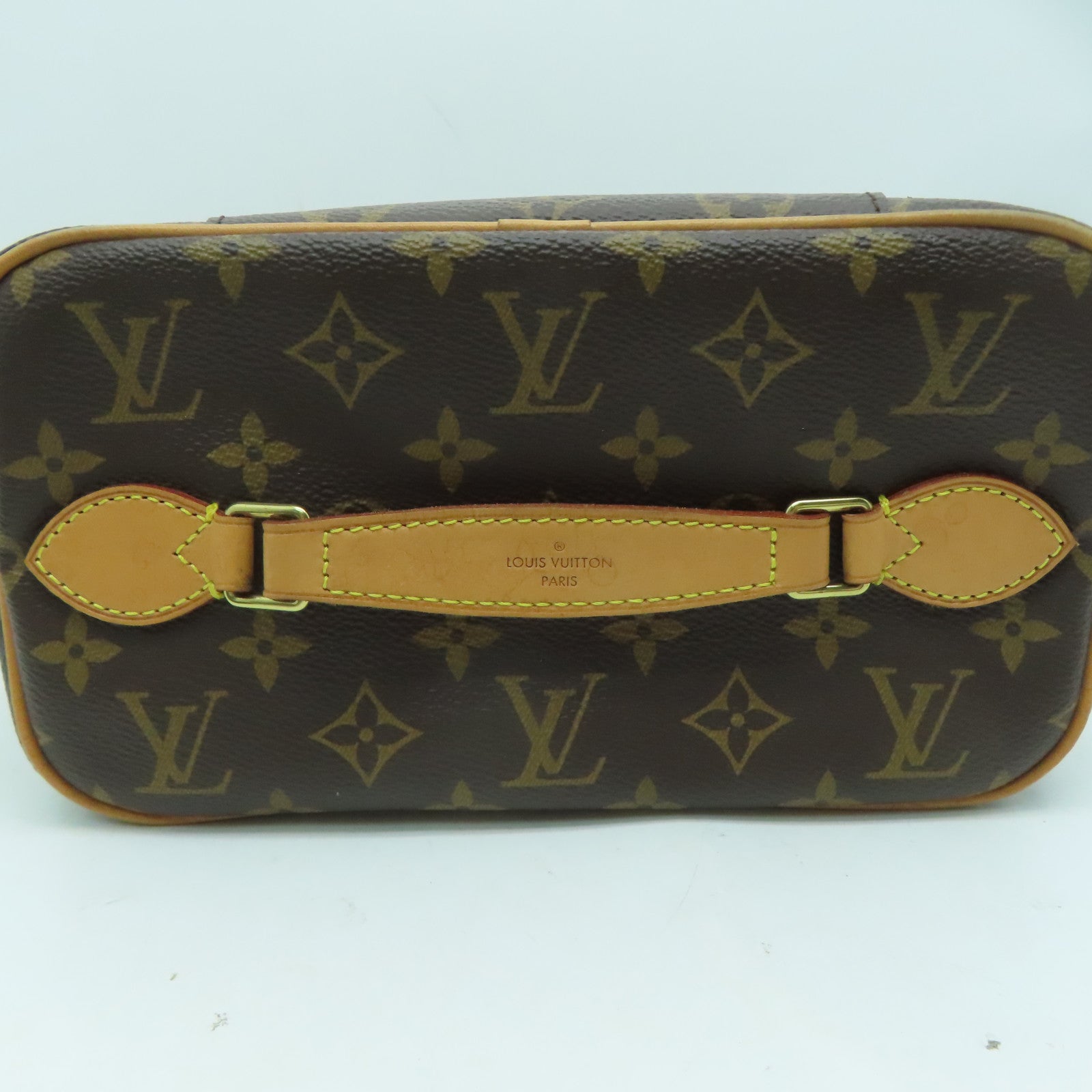 LOUIS VUITTON 【清倉大減價】Monogram Nice BB金扣手挽袋啡色