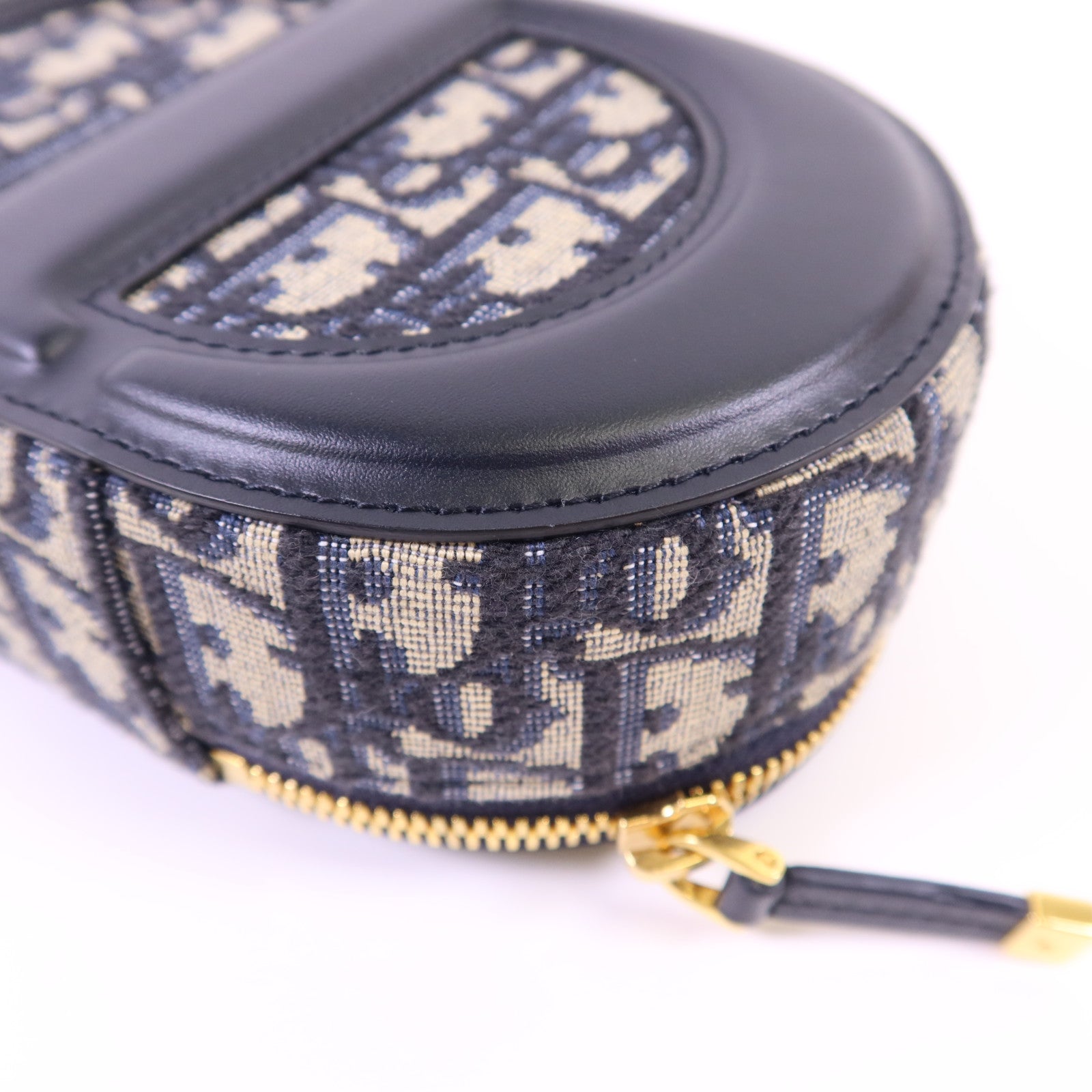 Dior 帆布Dior CD Signature金扣手挽肩背兩用袋
