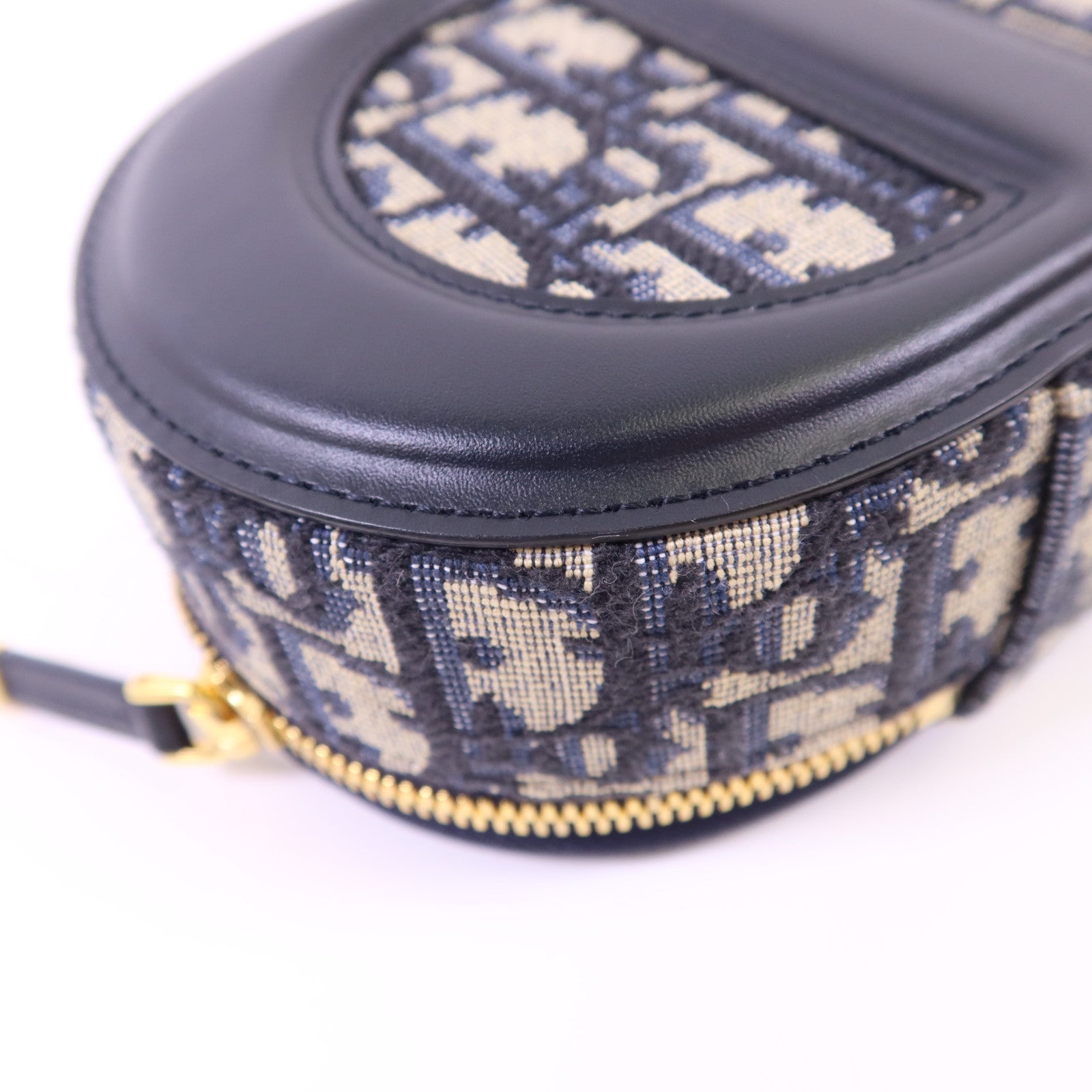Dior 帆布Dior CD Signature金扣手挽肩背兩用袋