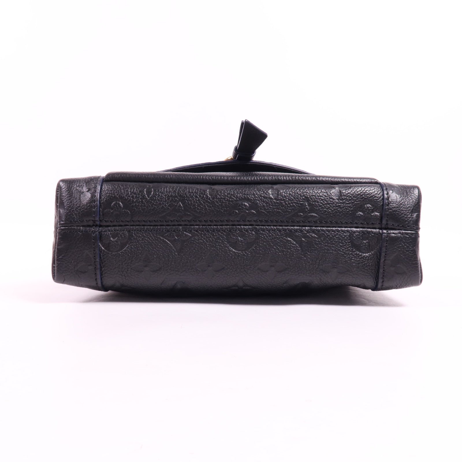 LOUIS VUITTON Monogram Empreinte Blanche BB金扣手挽肩背兩用袋