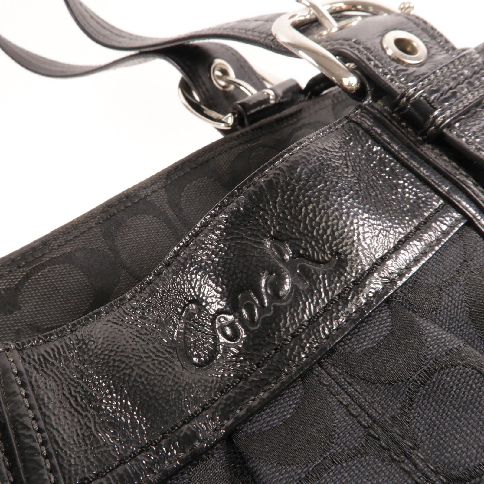 COACH 帆布Shoulder Bag肩背袋