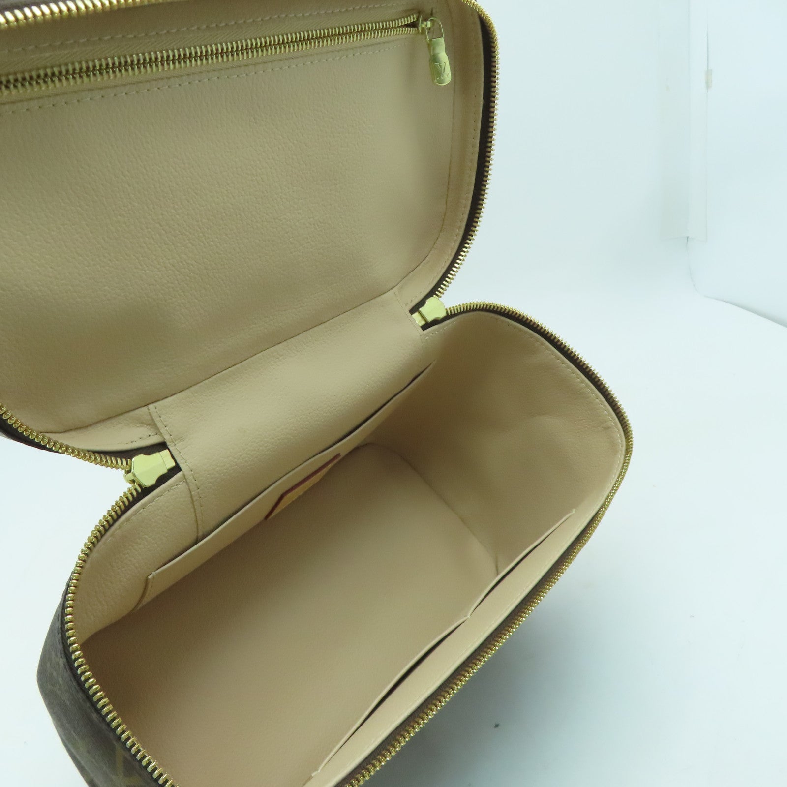 LOUIS VUITTON 【清倉大減價】Monogram Nice BB金扣手挽袋啡色
