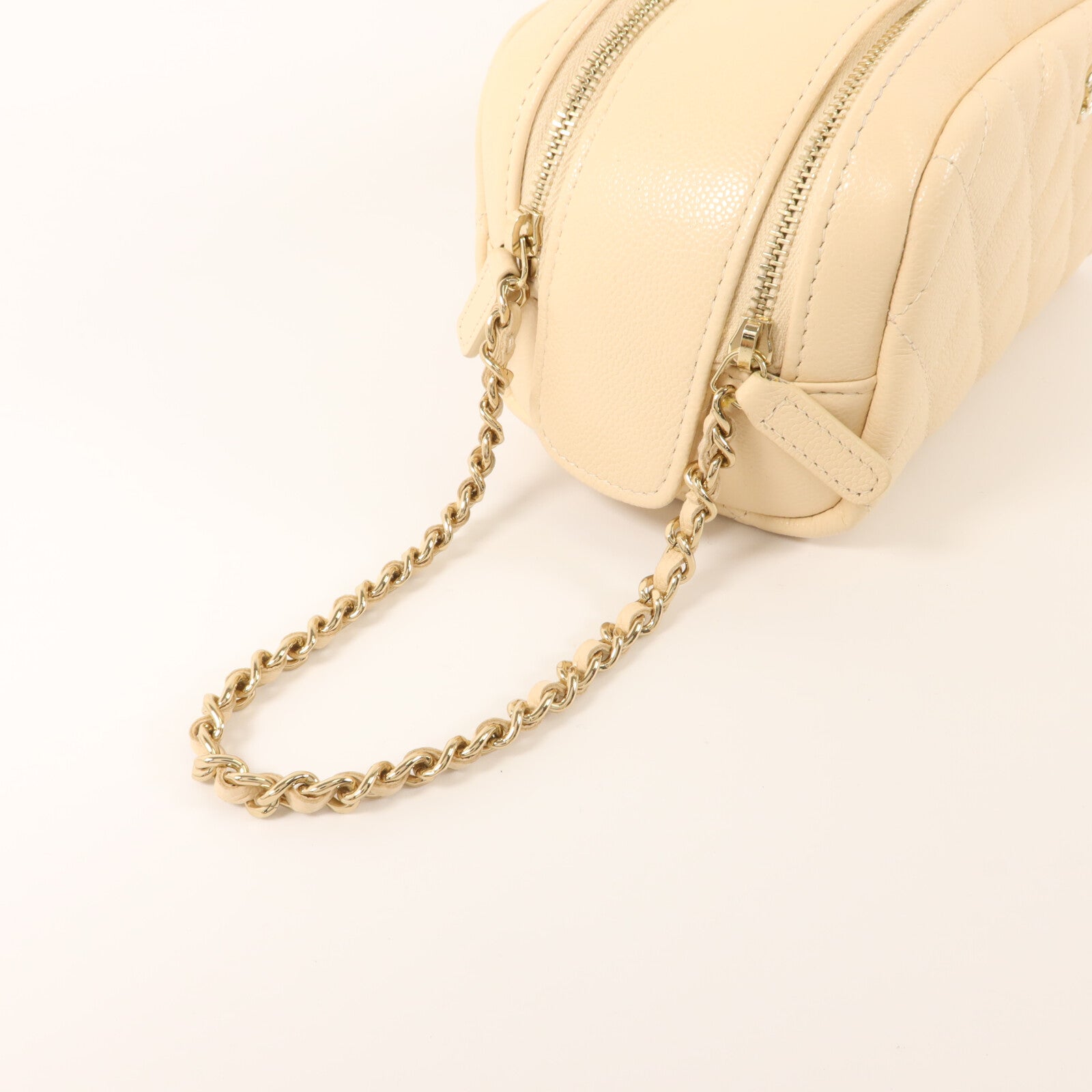 CHANEL 牛皮皮革Classic Cosmetic Case小袋