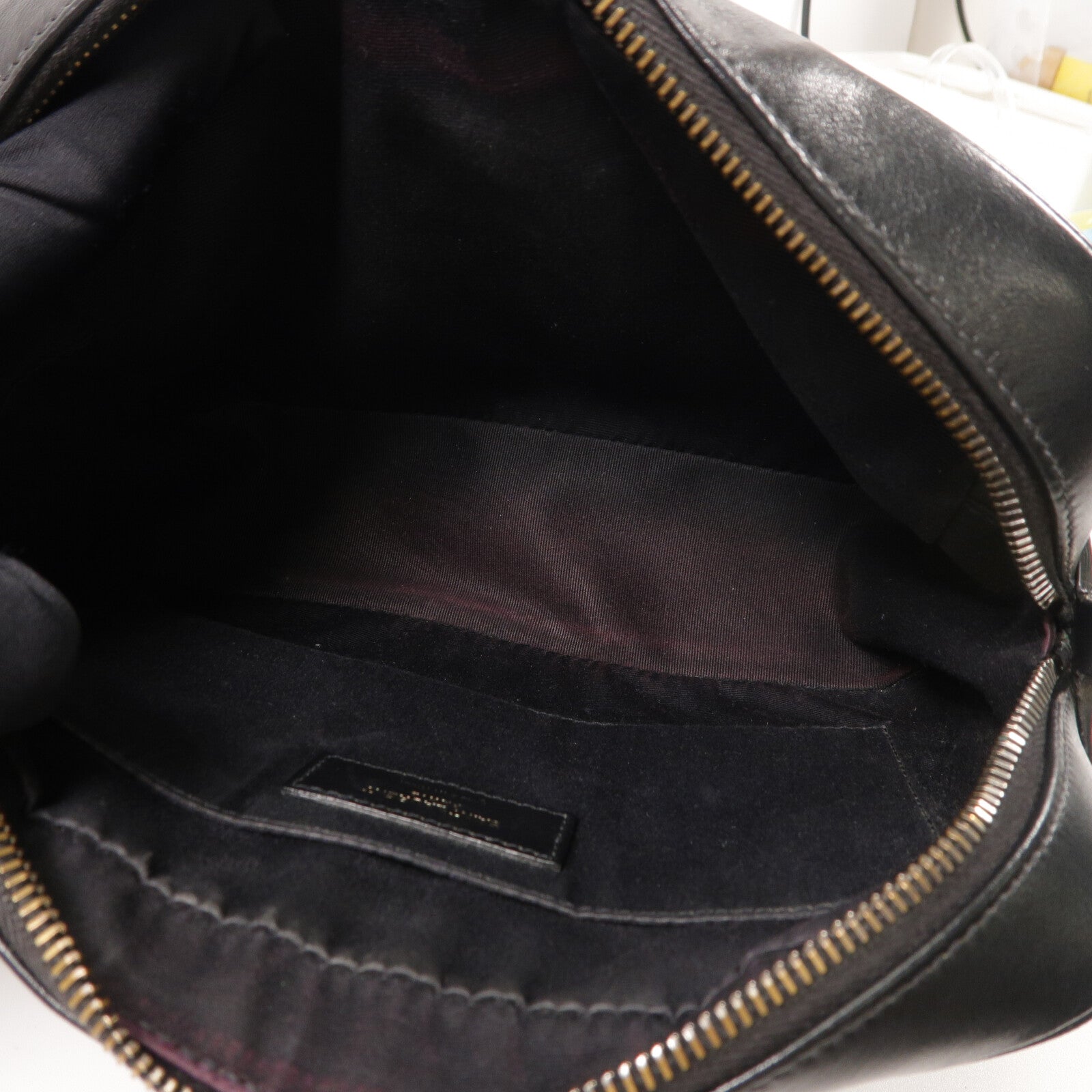 YVES SAINT LAURENT 牛皮皮革Lou Camera Bag肩背袋
