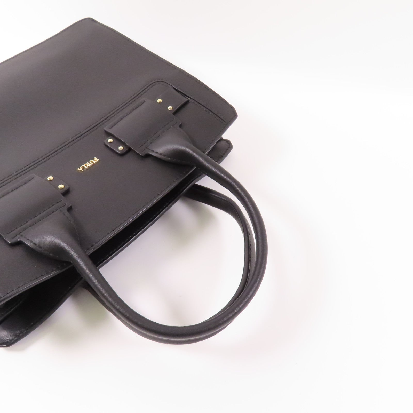 Furla 【激減優惠】牛皮皮革2 Way Bag金扣手挽肩背兩用袋