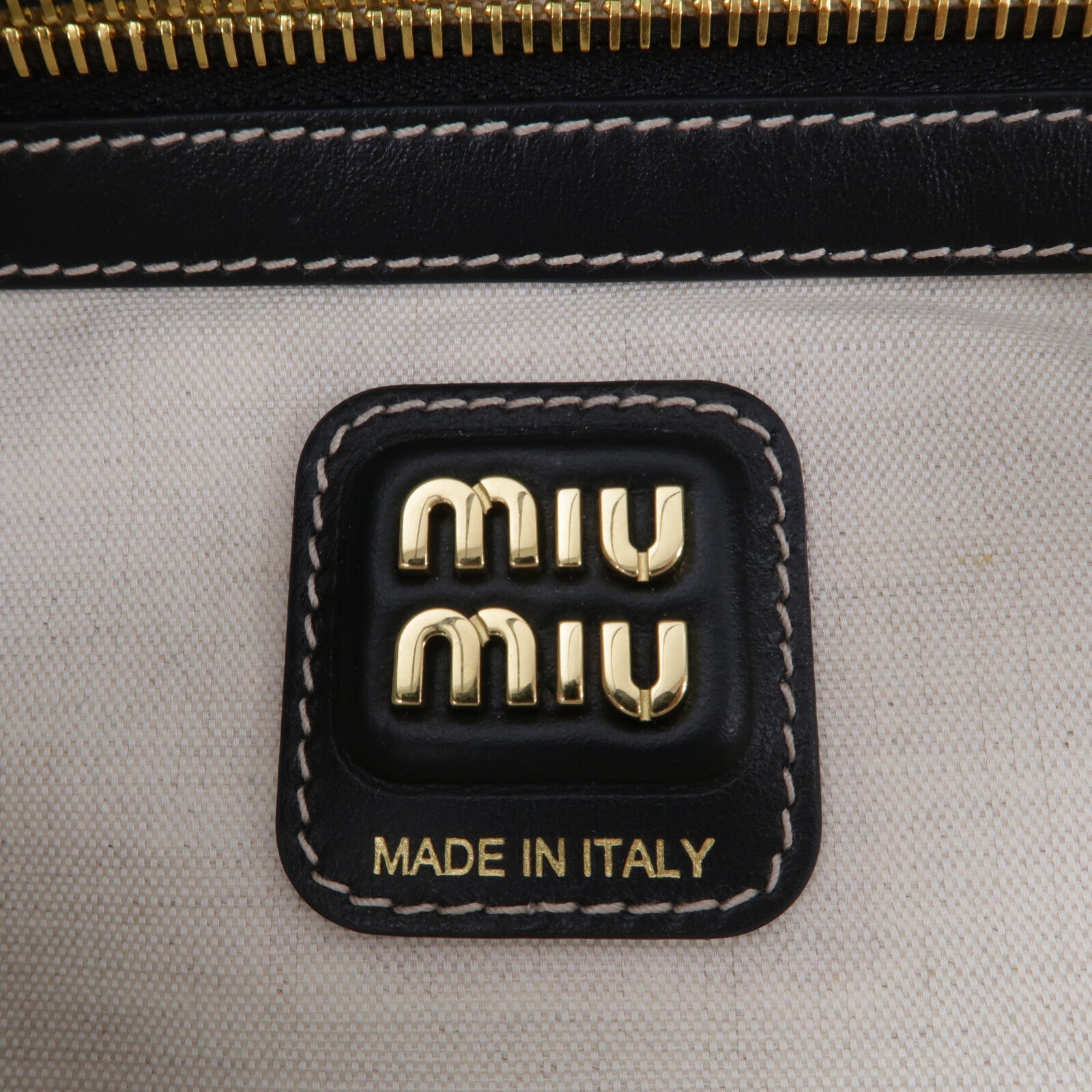 Miu Miu 牛皮皮革Ivy Tote肩背袋