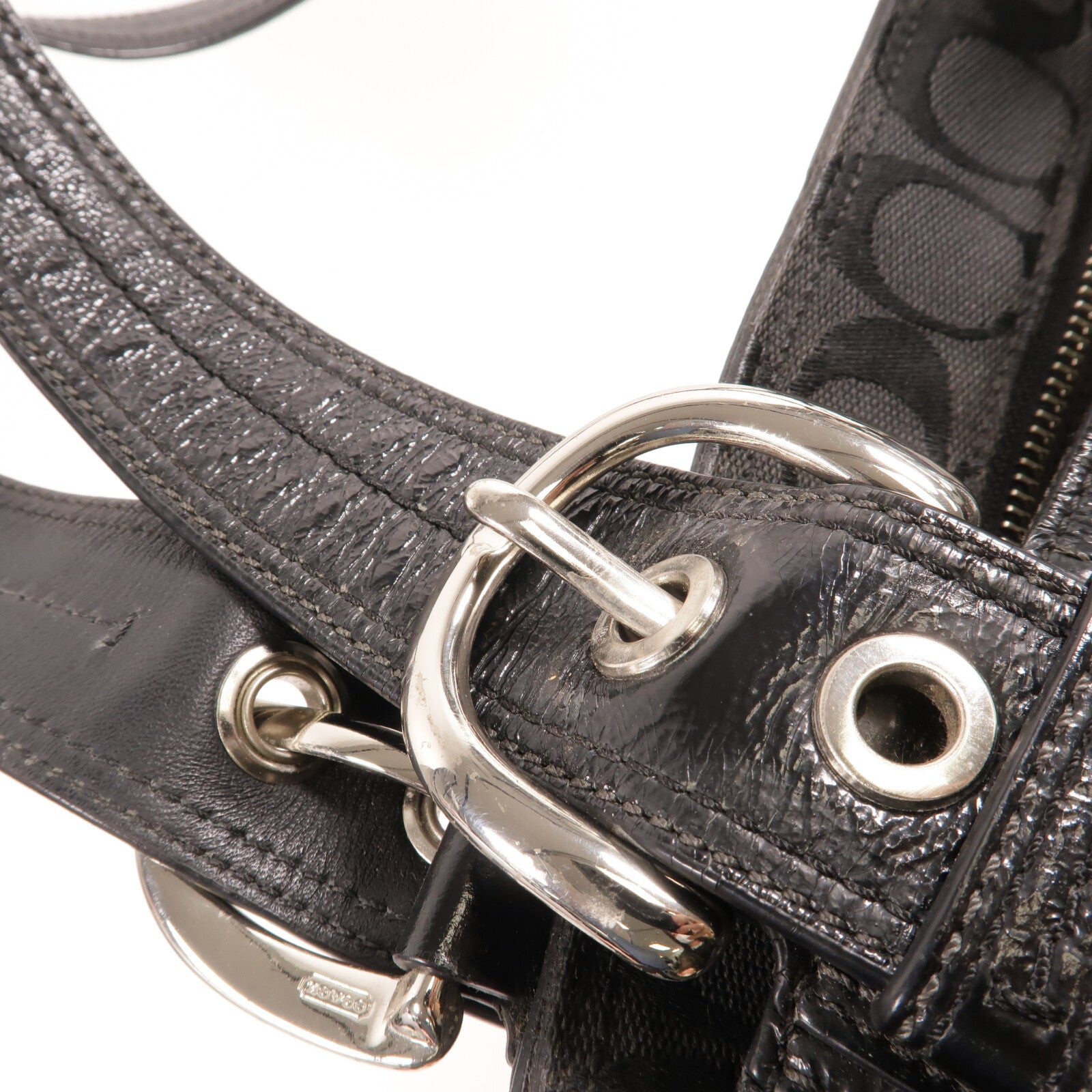 COACH 帆布Shoulder Bag肩背袋