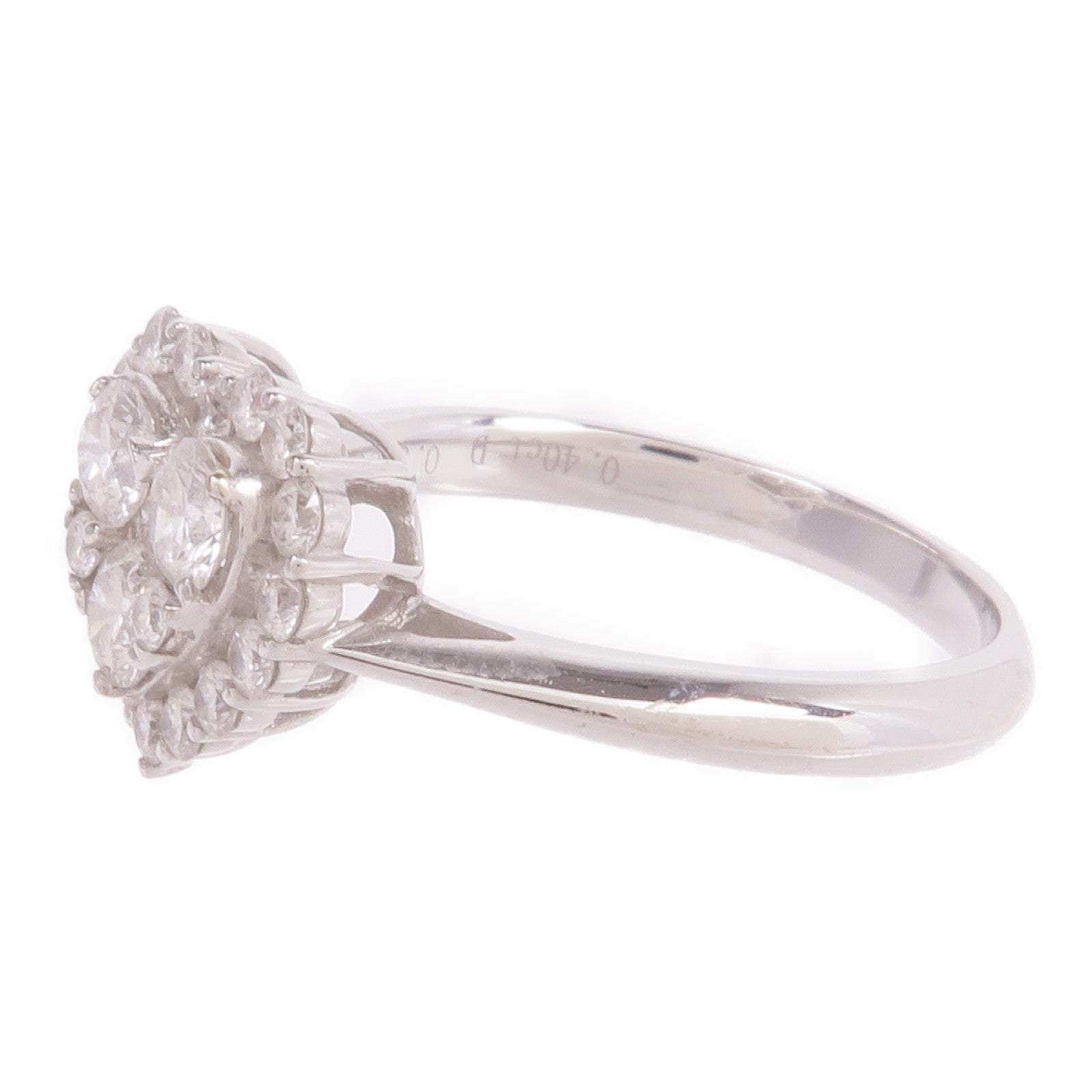 JEWELRY 18K白金Diamond Ring鑽石戒指US#5.5