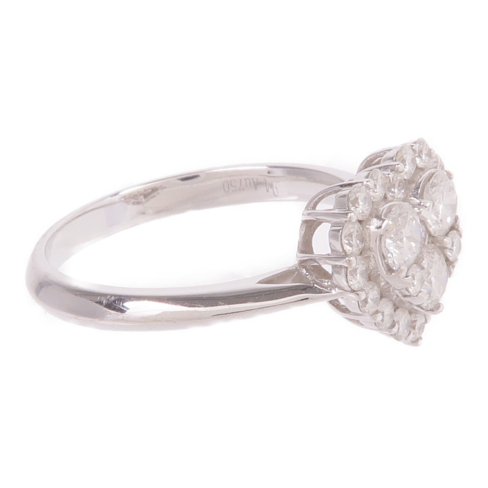 JEWELRY 18K白金Diamond Ring鑽石戒指US#5.5