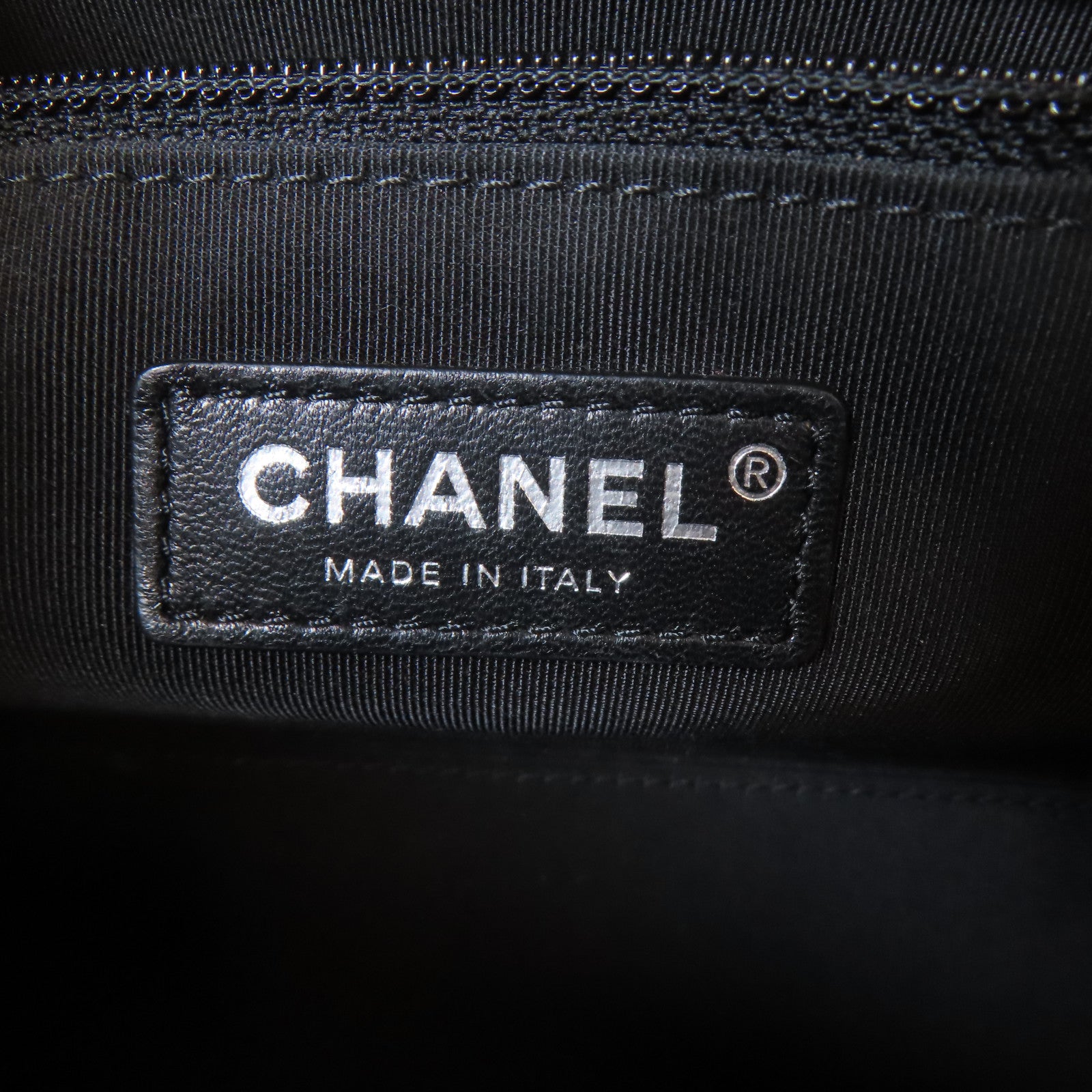 CHANEL 菱格Caviar皮革2 Way Chain Shoulder Bag銀扣手挽肩背兩用袋黑色
