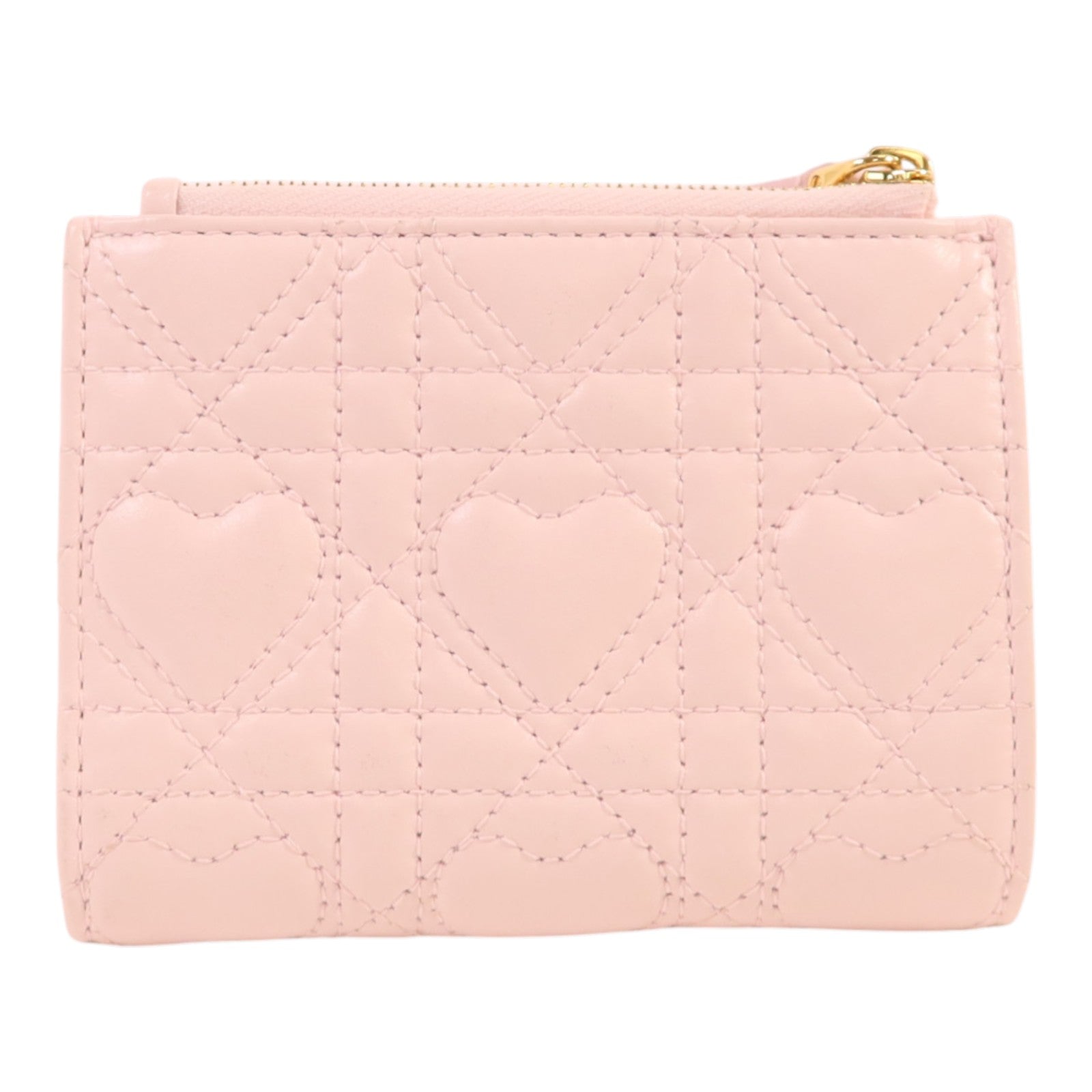Dior 牛皮皮革Wallet金扣錢包