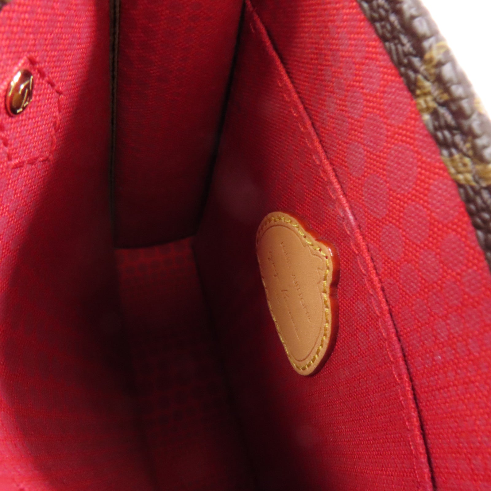 LOUIS VUITTON Monogram YK Petit Sac Plat金扣手挽肩背兩用袋棕色