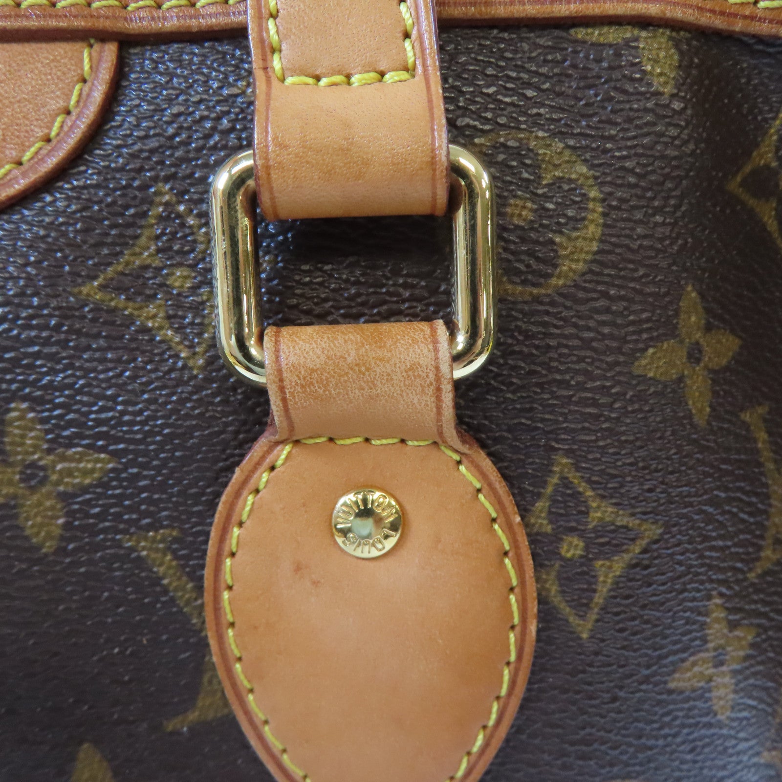 LOUIS VUITTON 【激減優惠】Monogram Palermo PM金扣手挽肩背兩用袋啡色