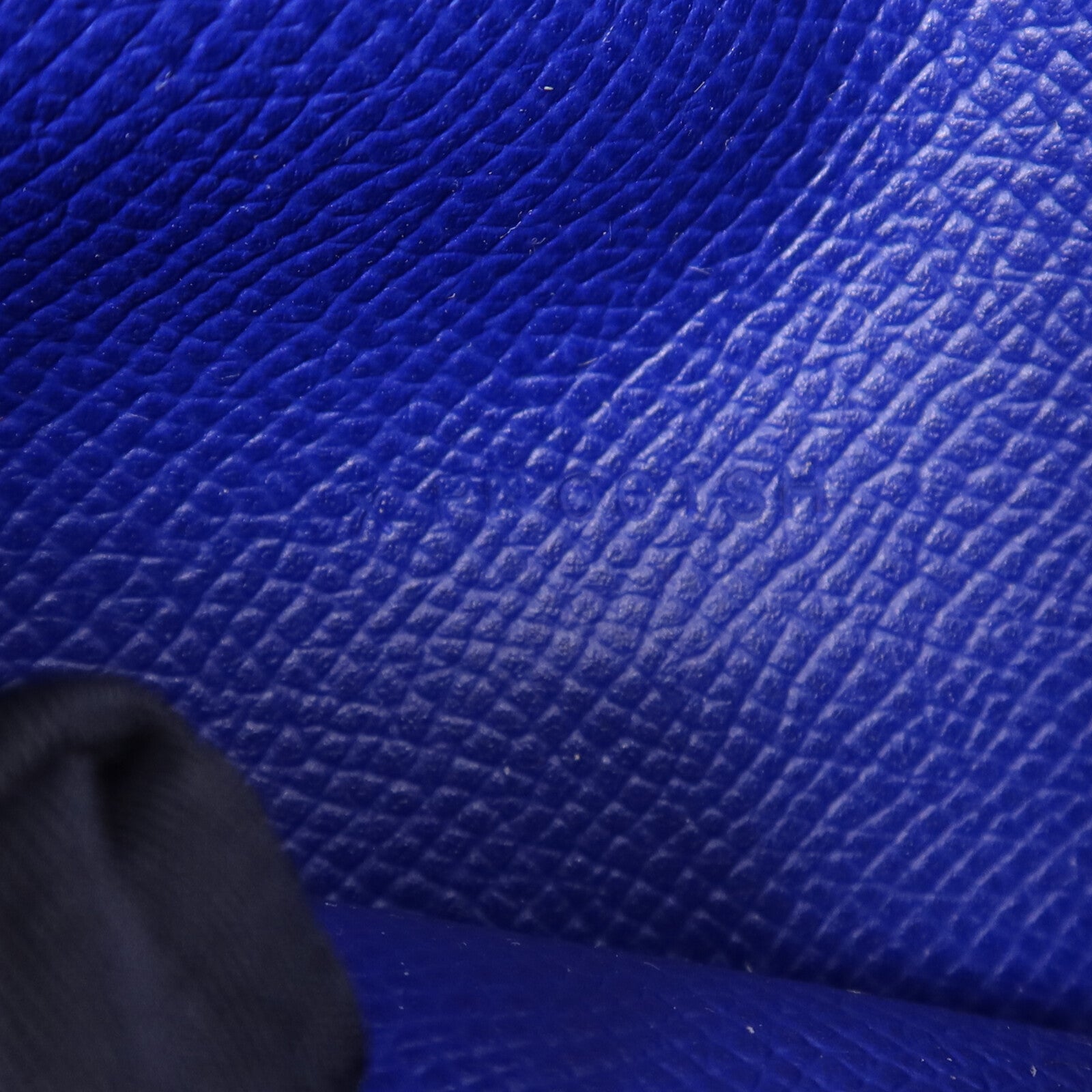 HERMES Epsom皮革Bearn Long Wallet銀扣錢包Bleu Electrique