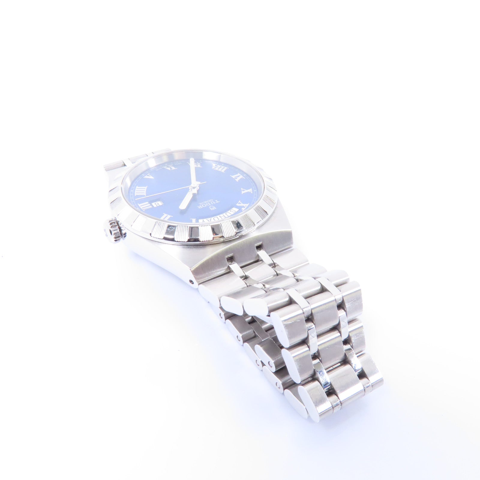 TUDOR Royal不鏽鋼手錶自動機芯藍色