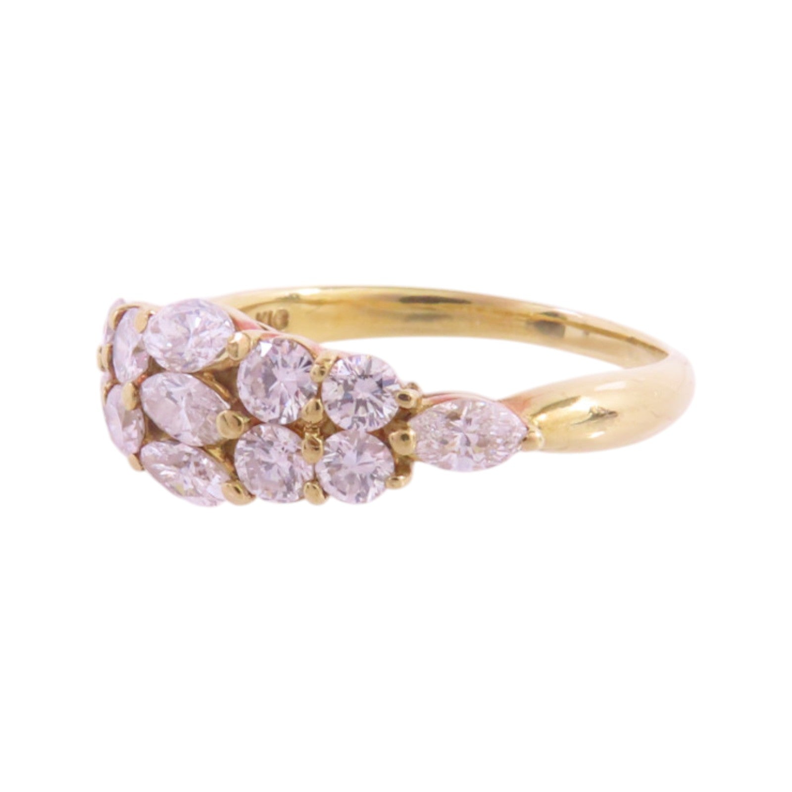 JEWELRY 18K黃金Diamond Ring鑽石戒指US#6.75