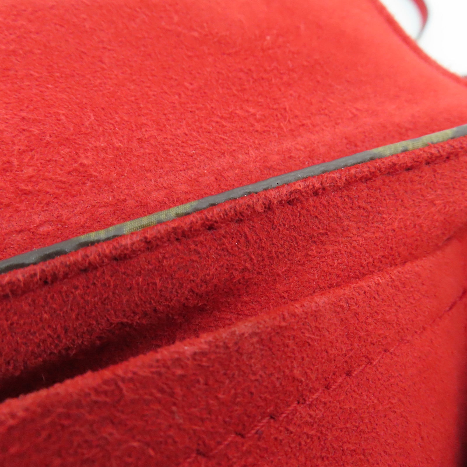 LOUIS VUITTON Monogram Locky BB 2 way  Shoulder Bag金扣兩用手挽肩背袋紅色
