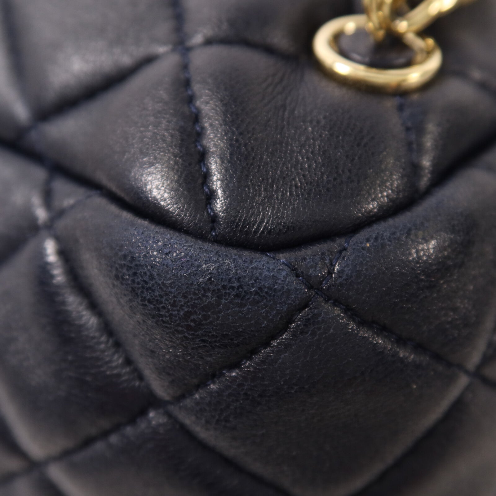 CHANEL 羊皮皮革Backpack鏈帶背包