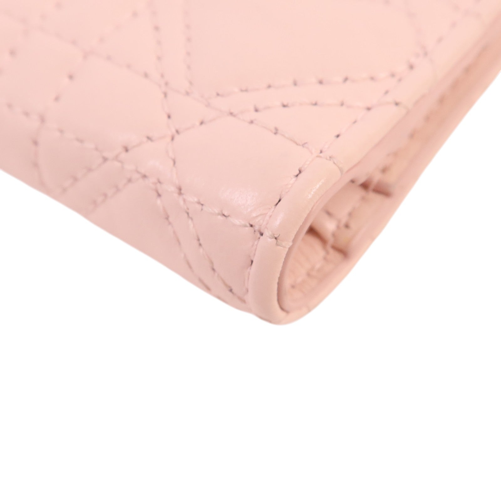 Dior 牛皮皮革Wallet金扣錢包